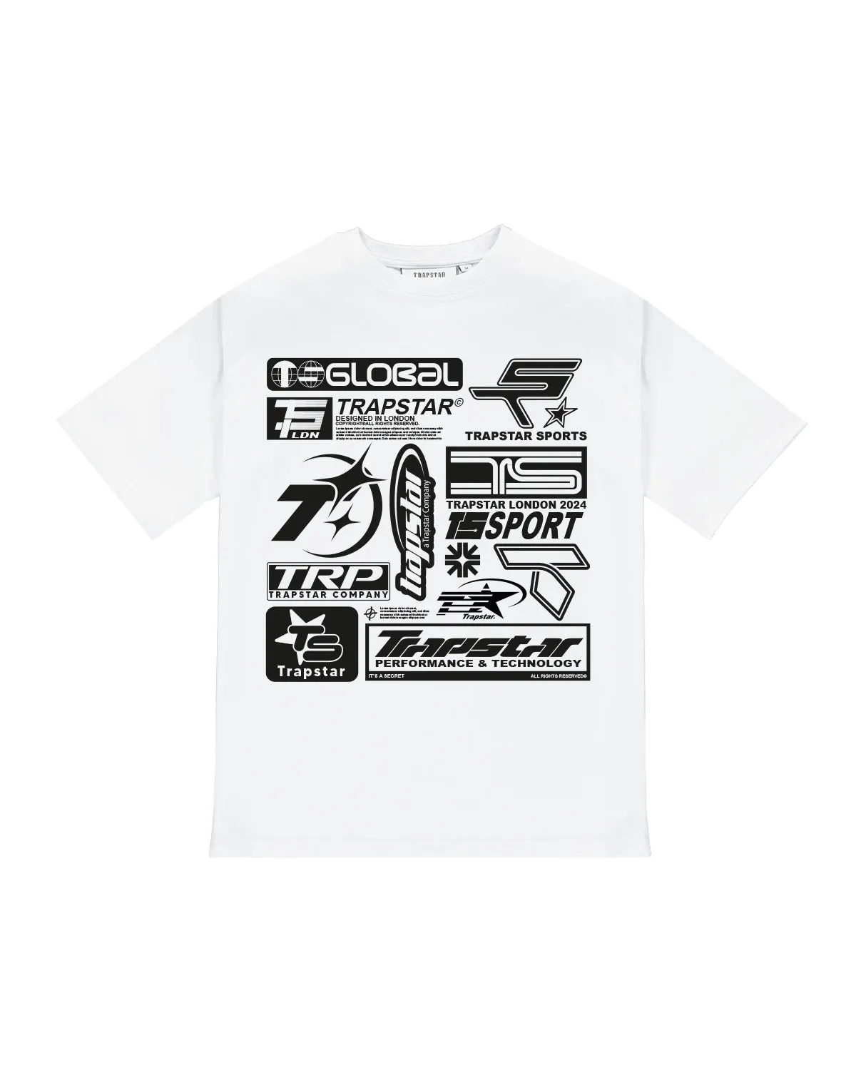 TRP Sports Mode Tee - White sold by Trapstar London