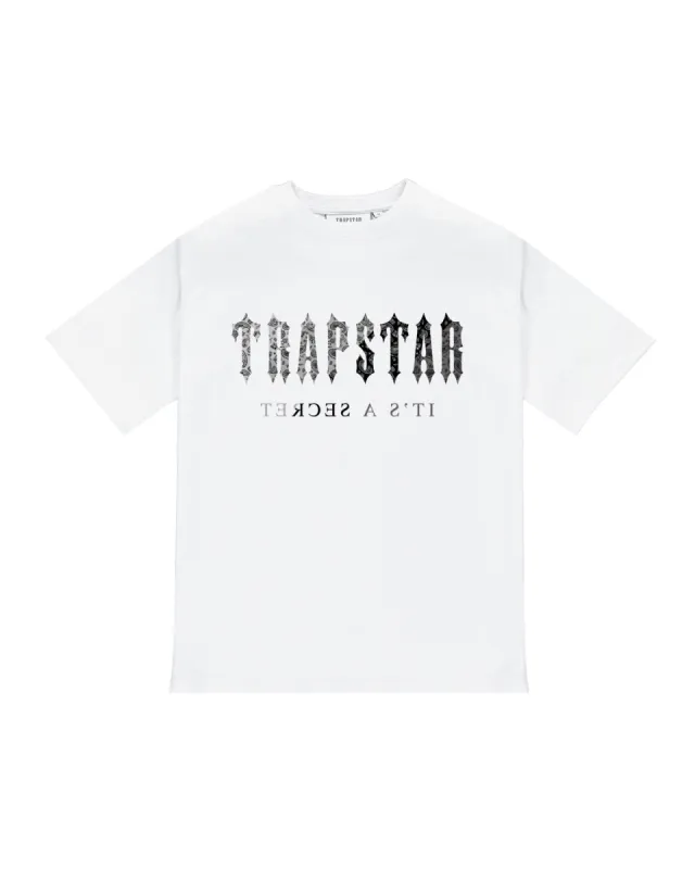 *PRE ORDER* Decoded Paisley Monochrome Edition 2.0 Tee - White made by Trapstar London
