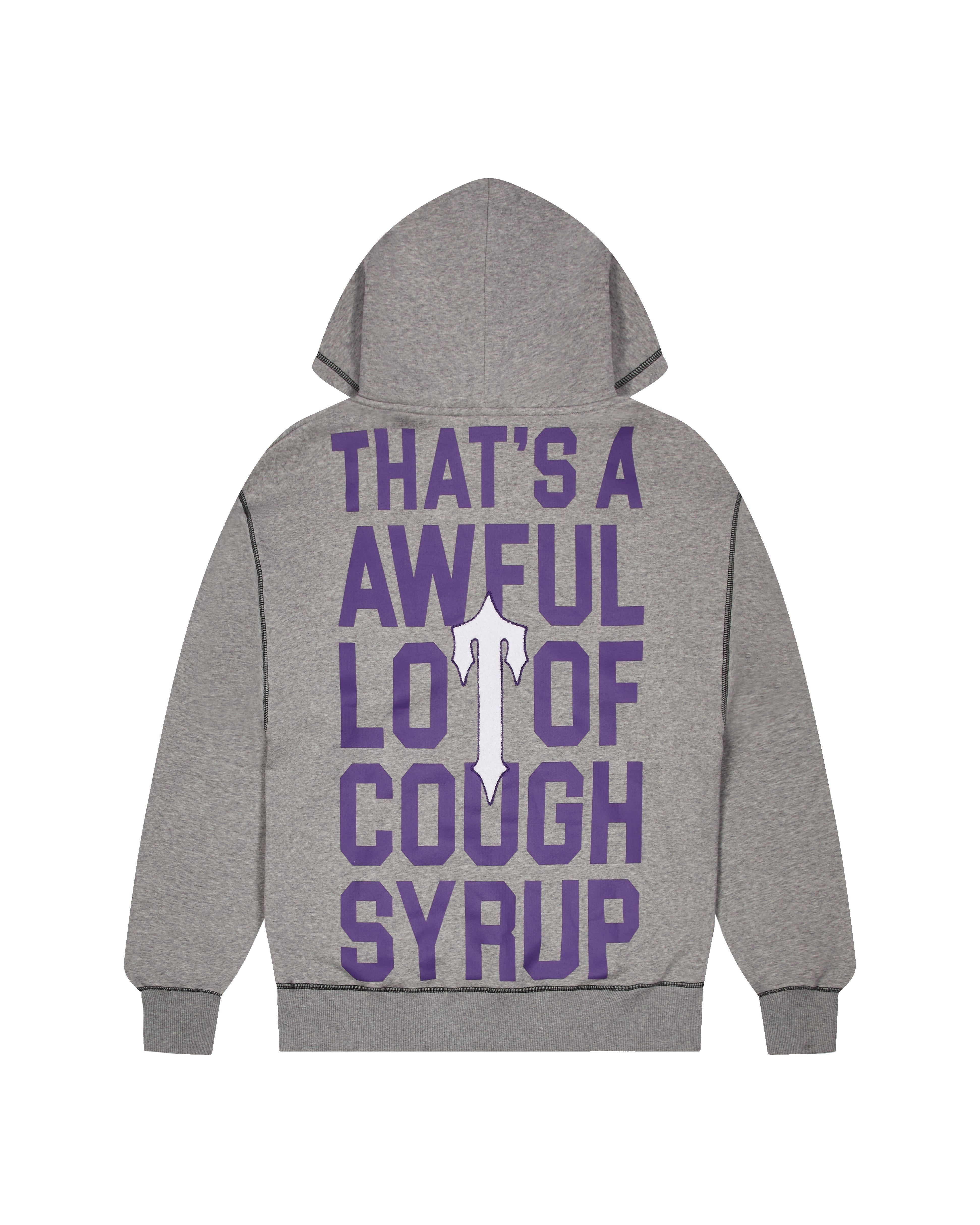 Trapstar x Cough Syrup Hoodie - Grey* | Parallel