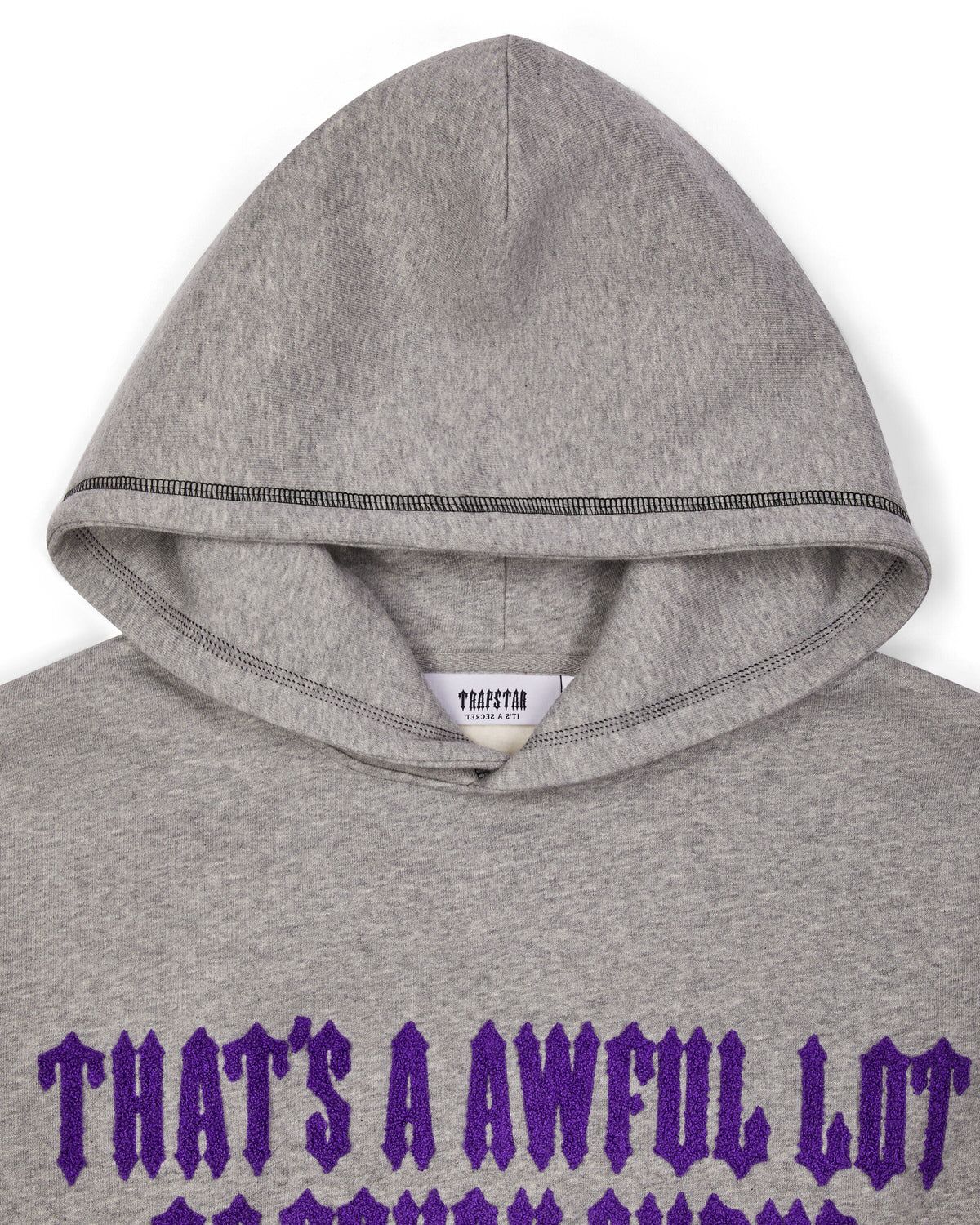 Trapstar x Cough Syrup Hoodie - Grey* | Parallel