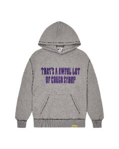 Trapstar x Cough Syrup Hoodie - Grey* sold by Trapstar London