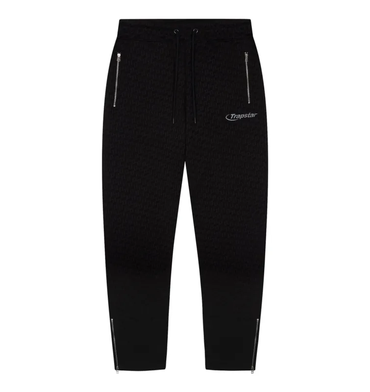 Monogram Pants - Black sold by Trapstar London