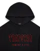 Decoded Solid Chenille Hooded Tracksuit - Black/Red sold by Trapstar London