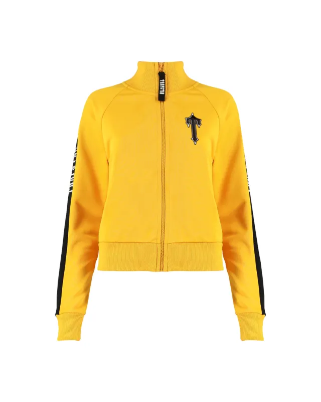 Women's Zip Panel Jacket  - Yellow/Black sold by Trapstar London
