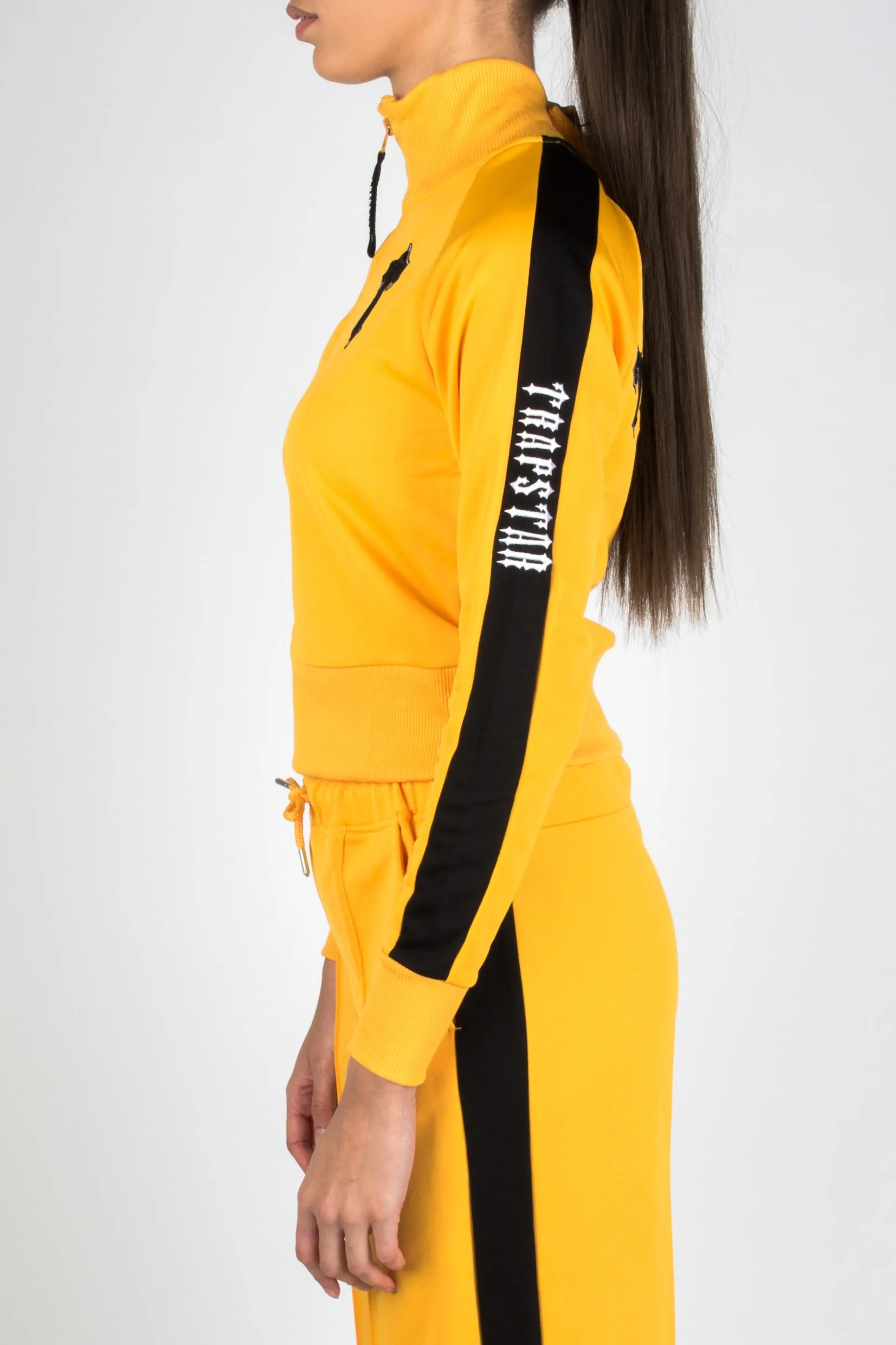 Women's Zip Panel Jacket - Yellow/Black sold by Trapstar London product image thumbnail 4
