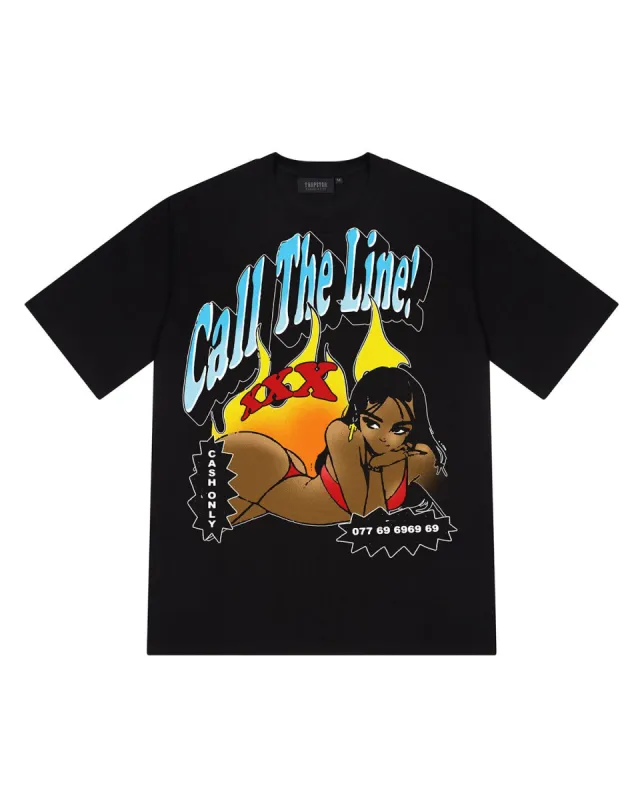 Call the Line - Black sold by Trapstar London