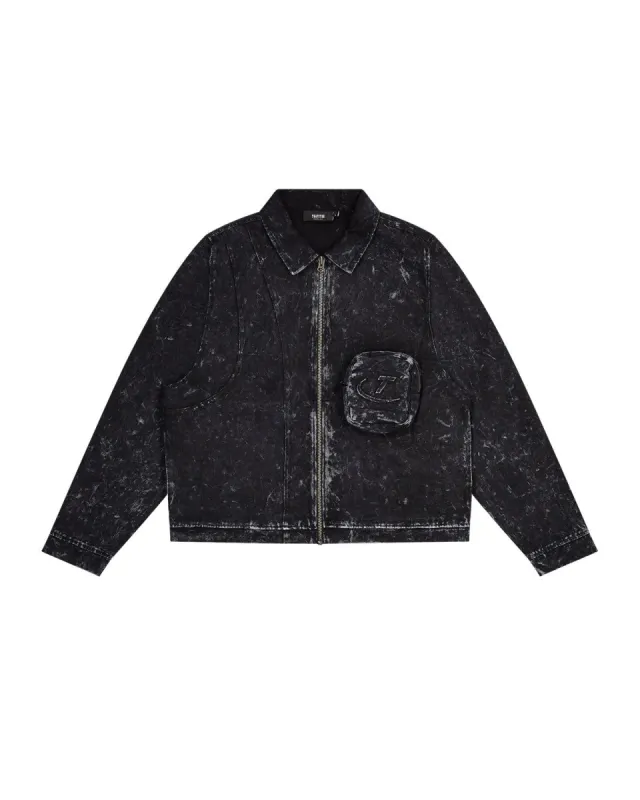 Construct Jacket - Black sold by Trapstar London