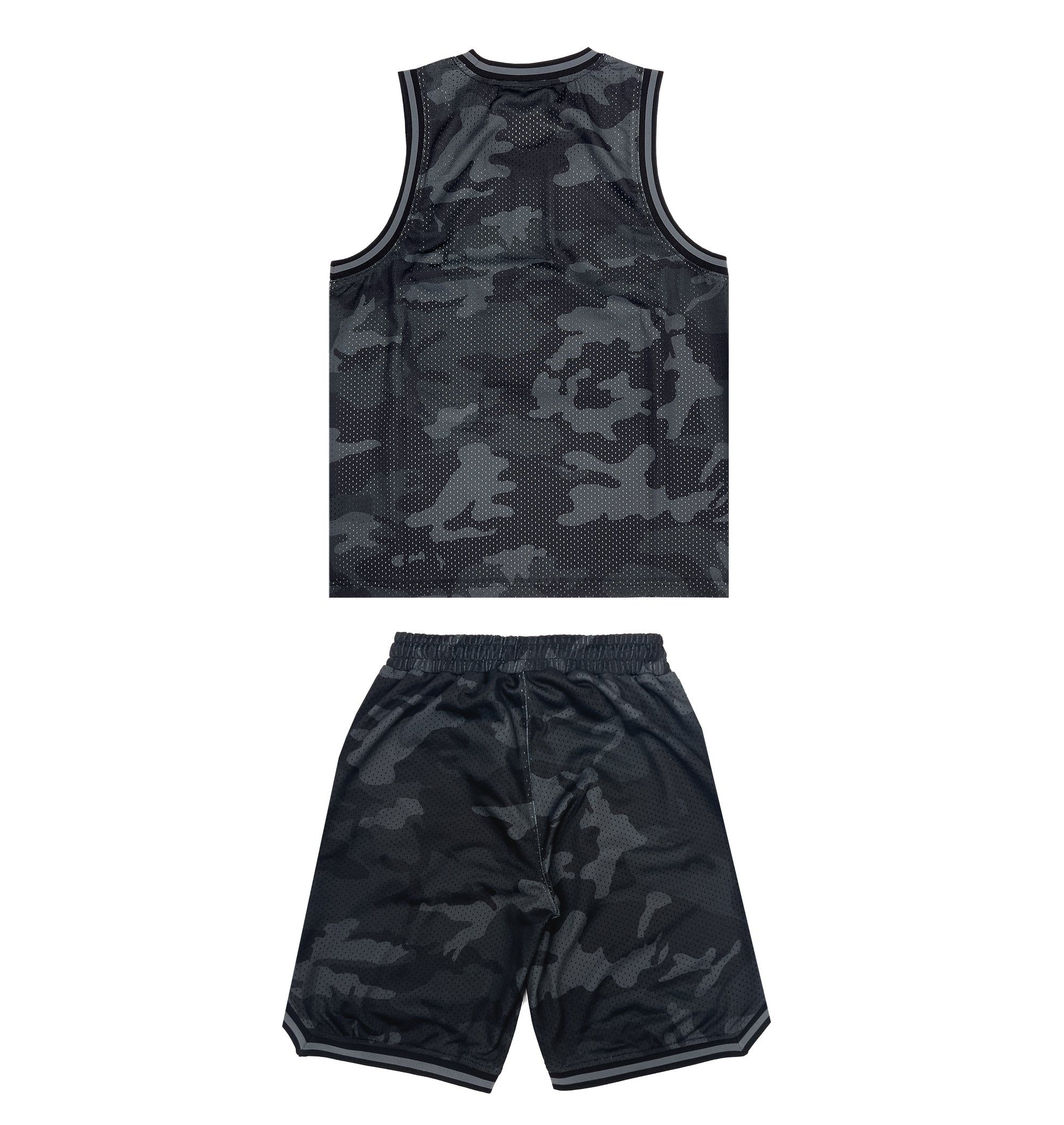 Shooters SS23 Basketball Vest - Black Camo sold by Trapstar London product image thumbnail 4