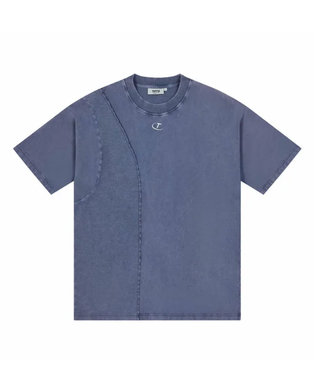 Constructed Hyperdrive Tee - Blue sold by Trapstar London