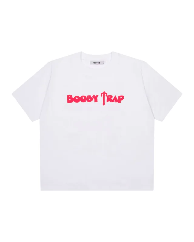 Trapstar x Booby Trap Tee - White sold by Trapstar London