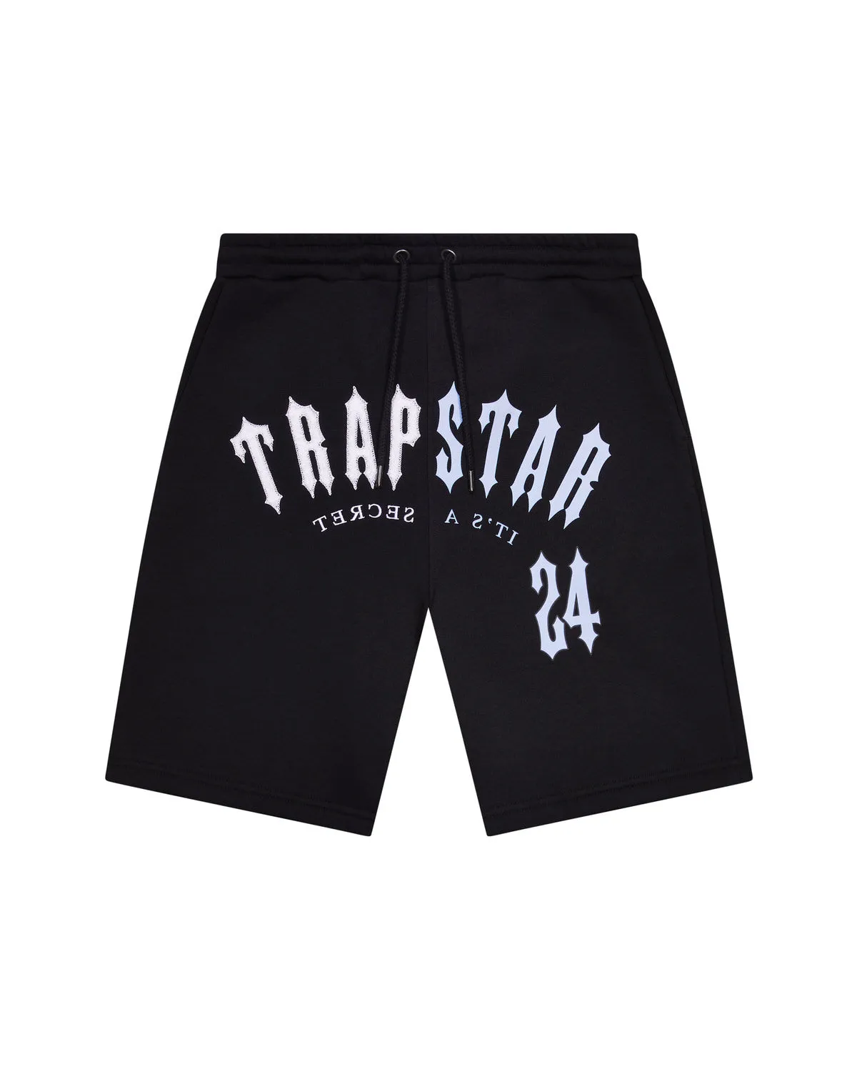 Split Arch Irongate Hooded Shorts Set - Black/Blue | Parallel