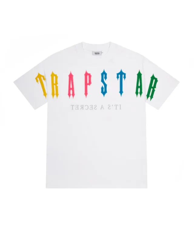 Irongate Arch 2.0 T-Shirt - White/Candy sold by Trapstar London