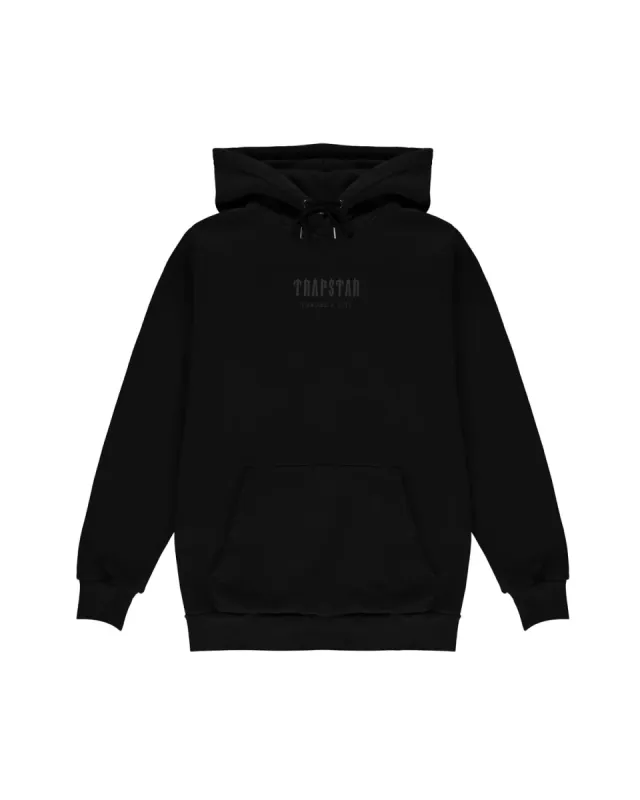 Trapstar x Cough Syrup Benjamin Franklin Hoodie - Black