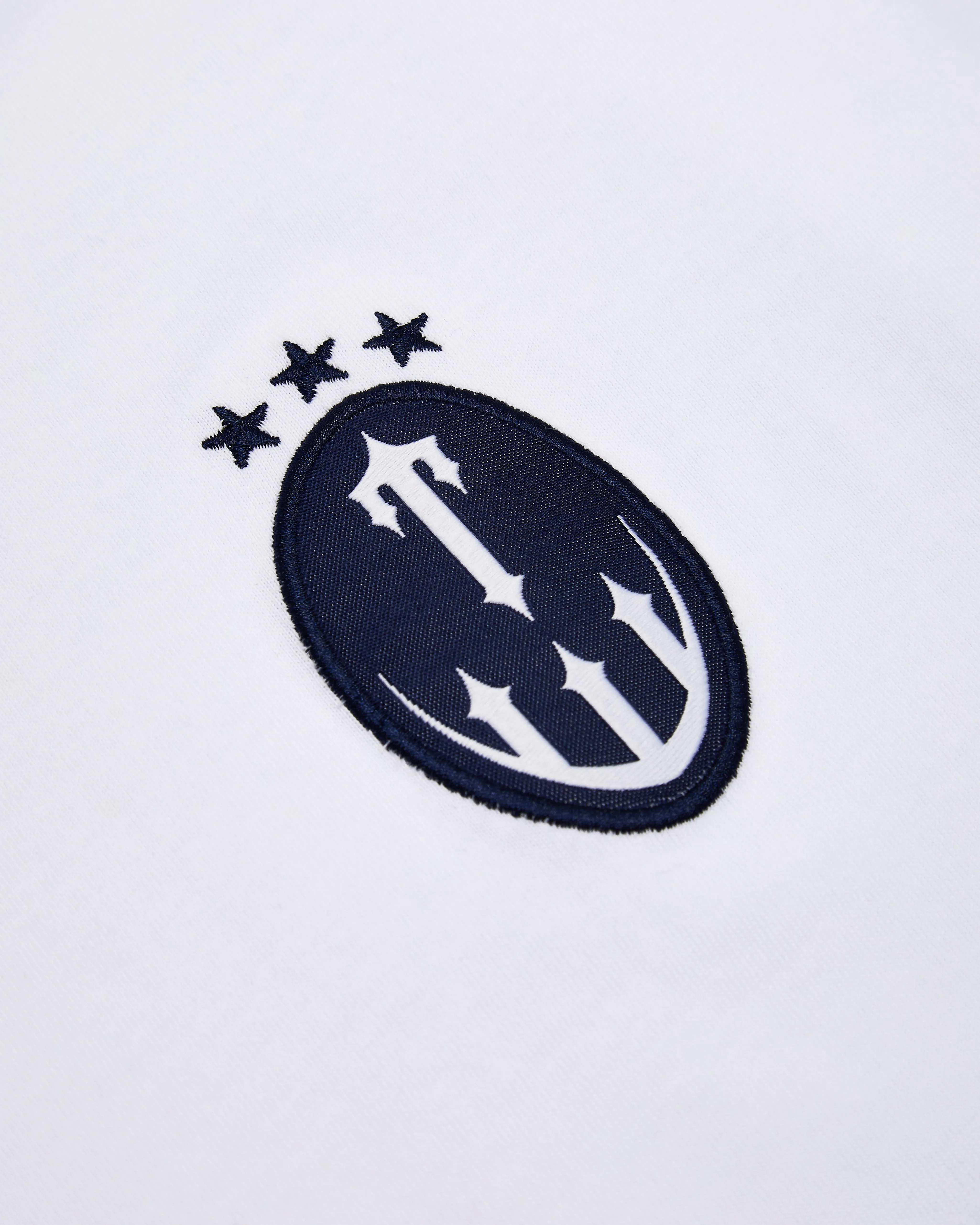 Irongate T Badge Tee - White/Blue sold by Trapstar London product image thumbnail 2