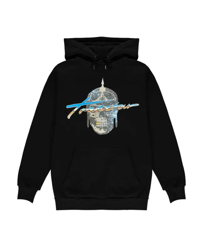 Galaxy Signature Rider Hoodie - Black sold by Trapstar London