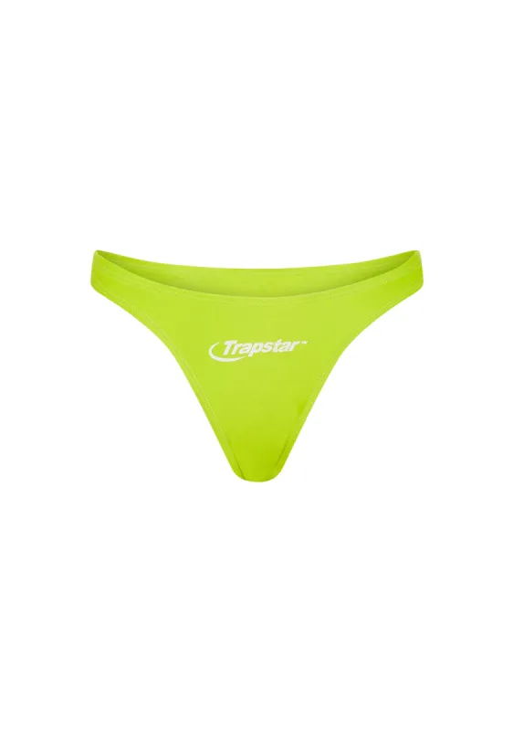 Womens Anime Bikini Bottoms - Lime Punch sold by Trapstar London