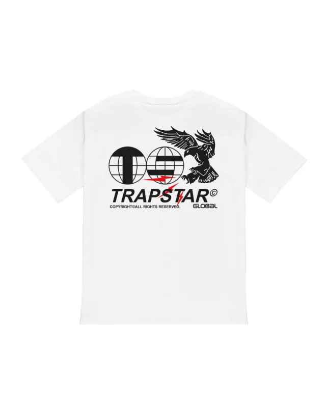 TS Airforce Tee - White/Infrared sold by Trapstar London