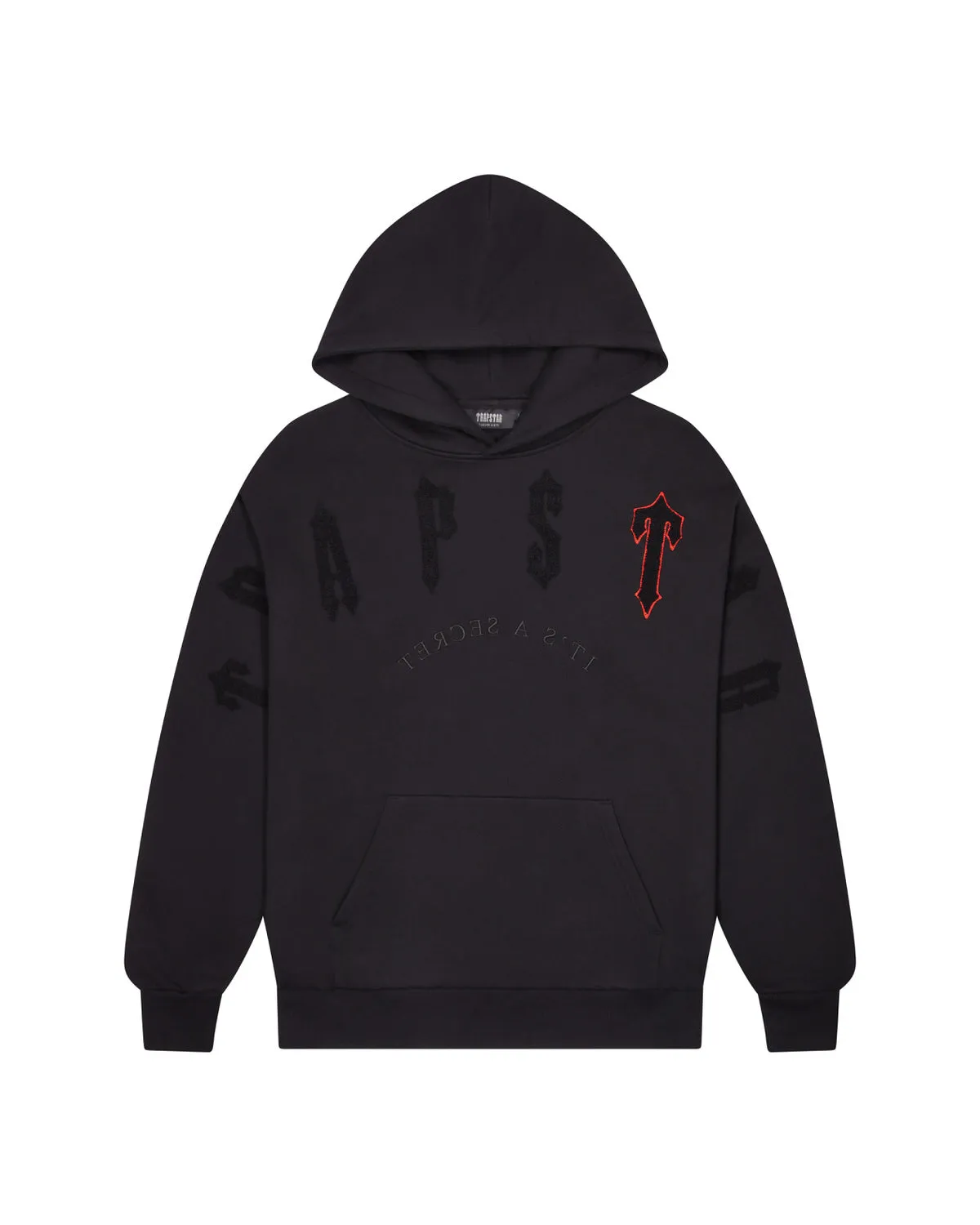 Irongate Arch Chenille 2.0 Tracksuit - Black/Red sold by Trapstar London product image thumbnail 3