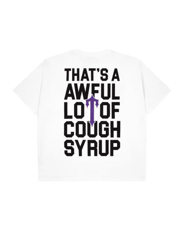 Trapstar x Cough Syrup Irongate T-Shirt - White* sold by Trapstar London