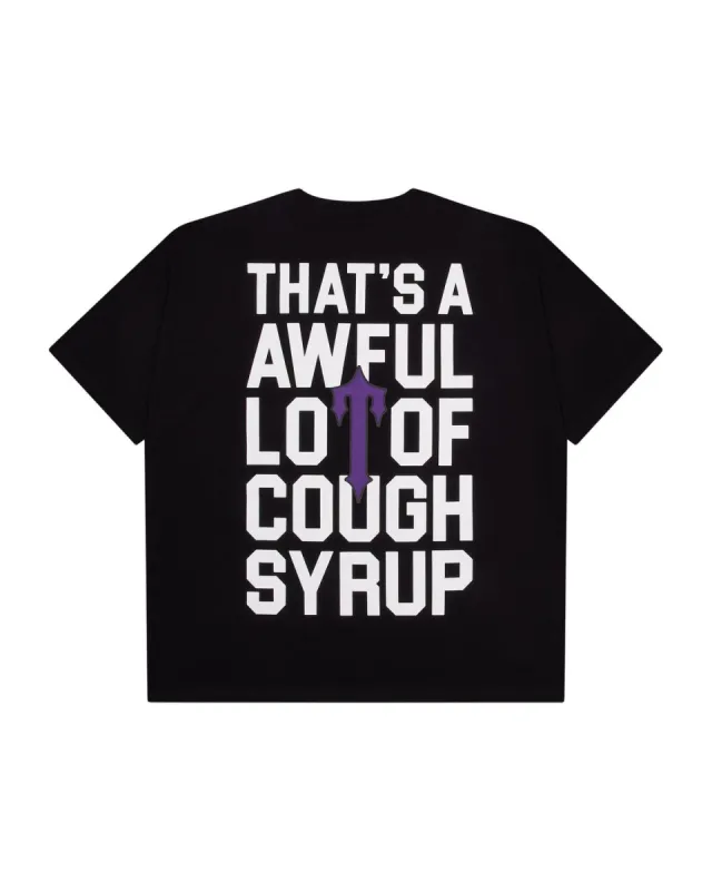 Trapstar x Cough Syrup Irongate T-Shirt - Black* sold by Trapstar London