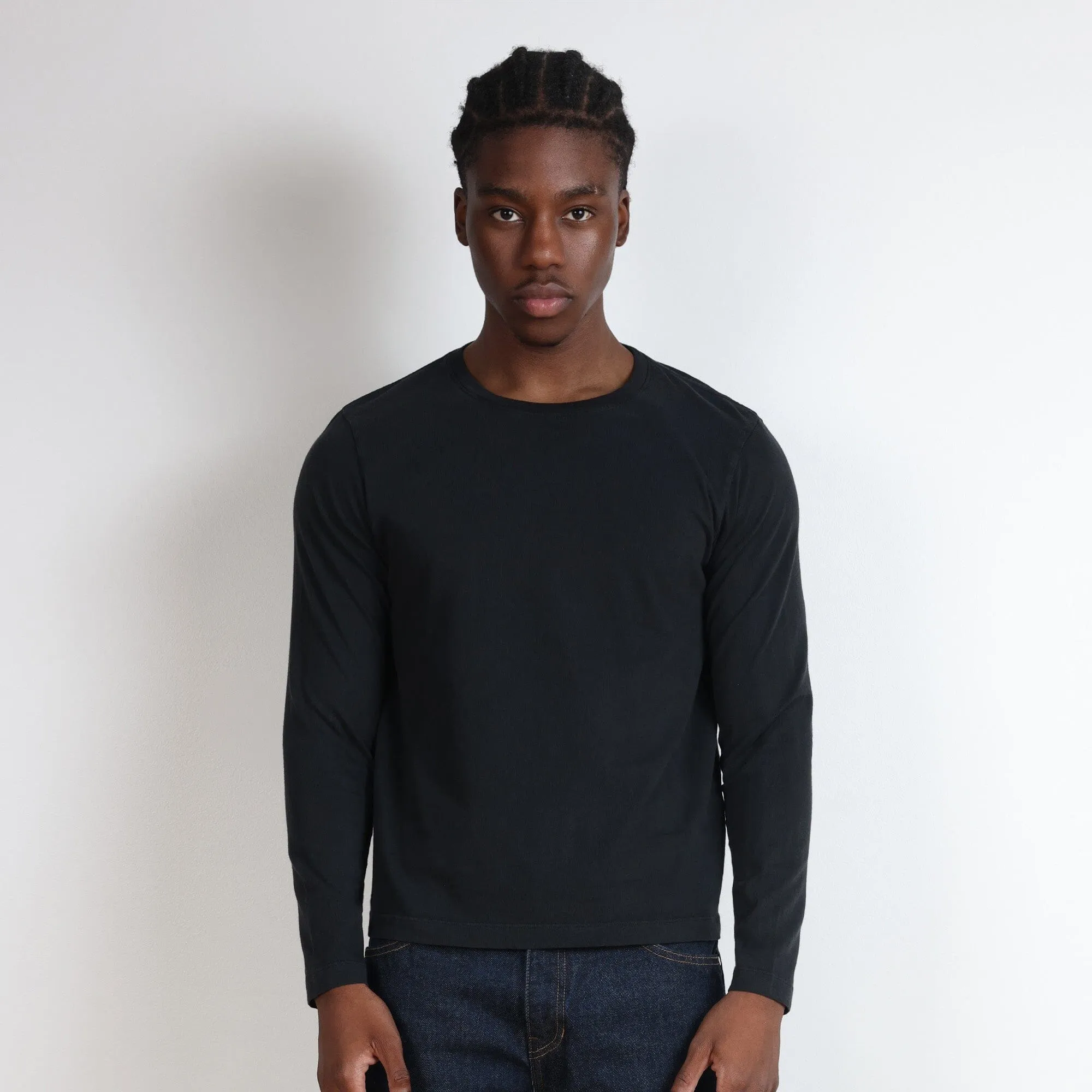Los Feliz Crop Muscle Tee II | Long Sleeve sold by Pool House New York