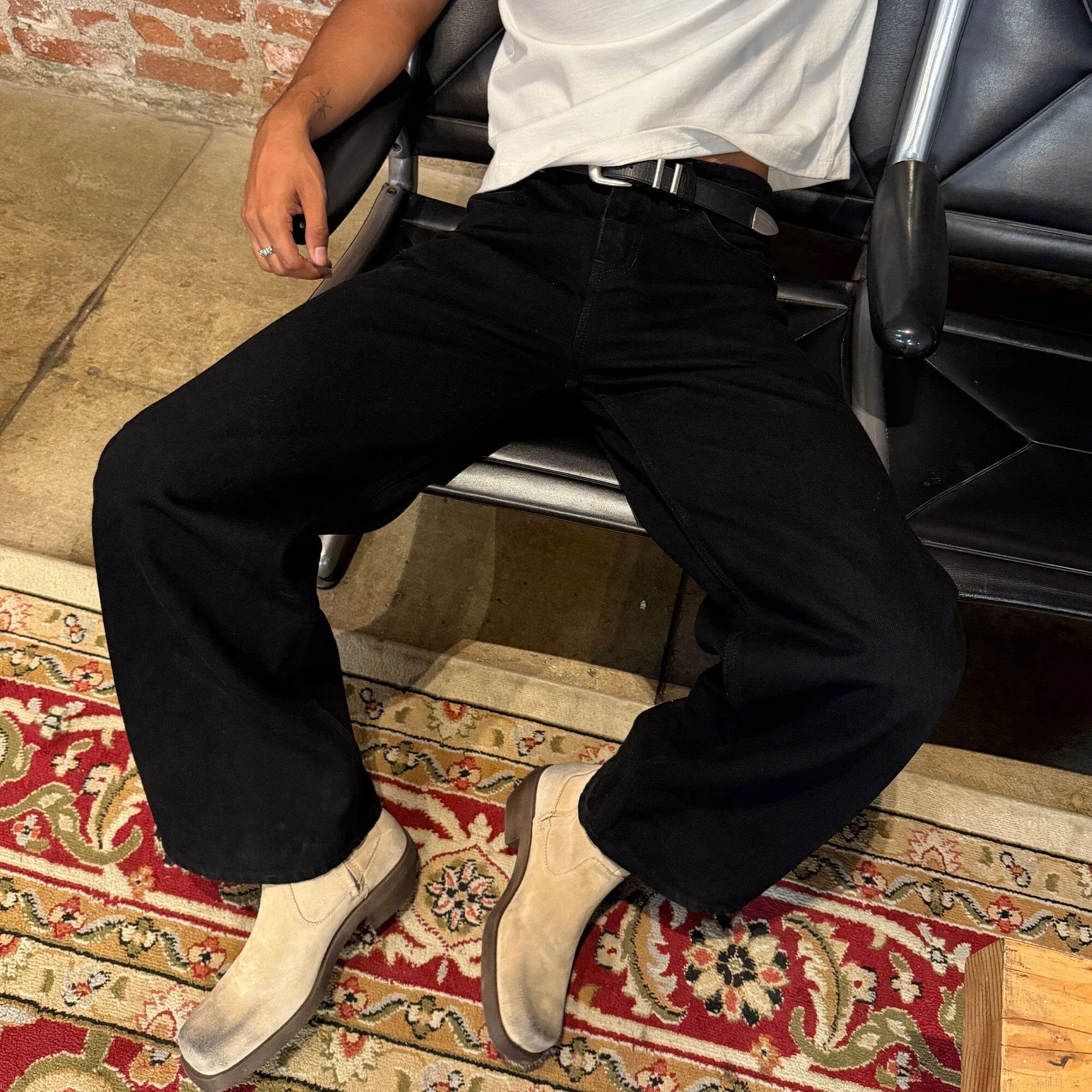 Tokyo Dad Jeans | Straight-Wide Leg sold by Poolhousenewyork product image thumbnail 5