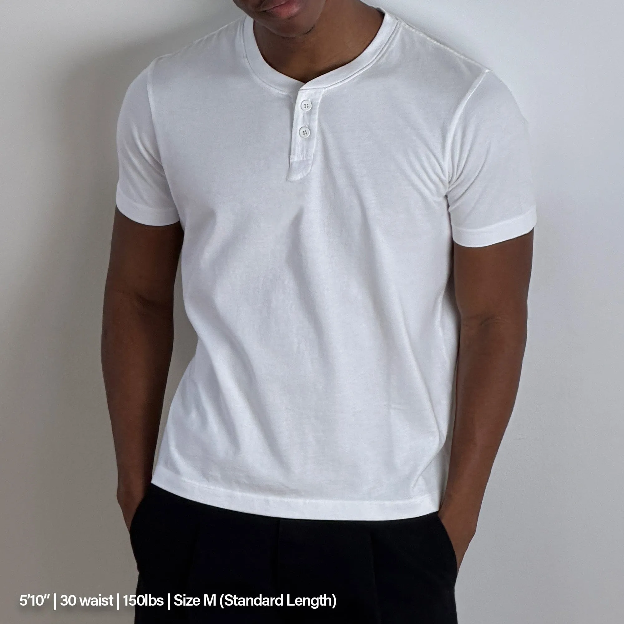 Los Feliz Crop Muscle Tee | Henley Short Sleeve sold by Poolhousenewyork product image thumbnail 4