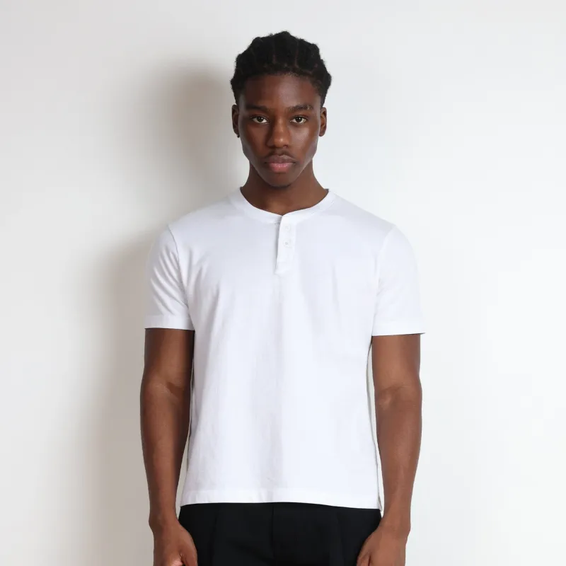 Los Feliz Crop Muscle Tee | Henley Short Sleeve sold by Poolhousenewyork