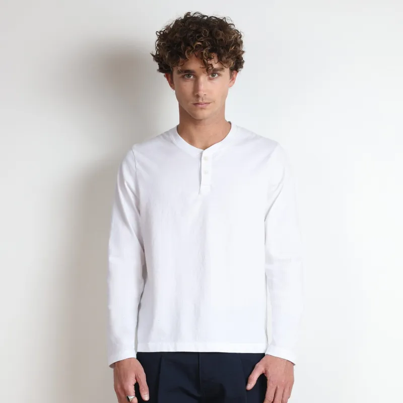 Los Feliz Crop Muscle Tee | Henley Long Sleeve sold by Poolhousenewyork