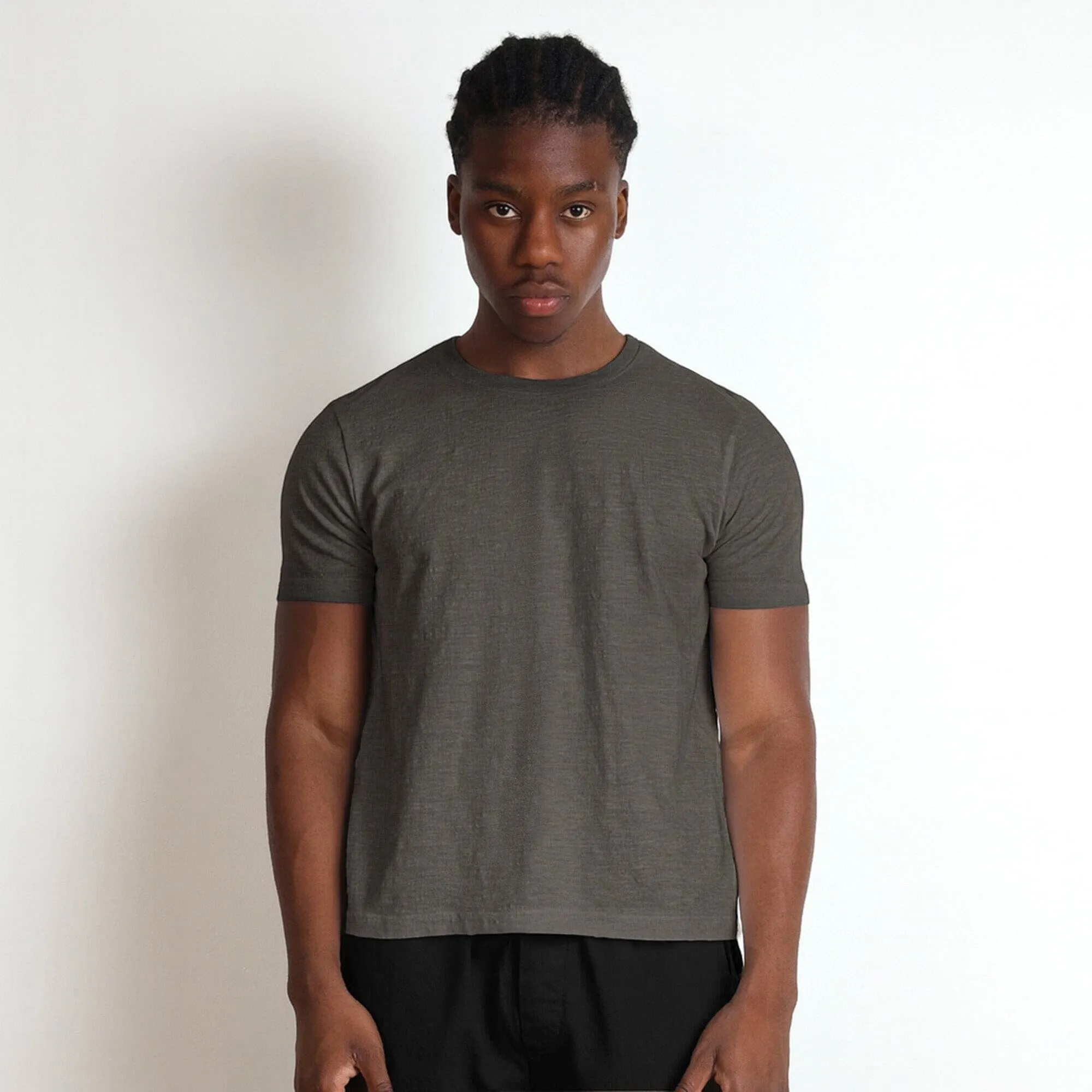 Los Feliz Crop Muscle Tee II | Slub sold by Poolhousenewyork