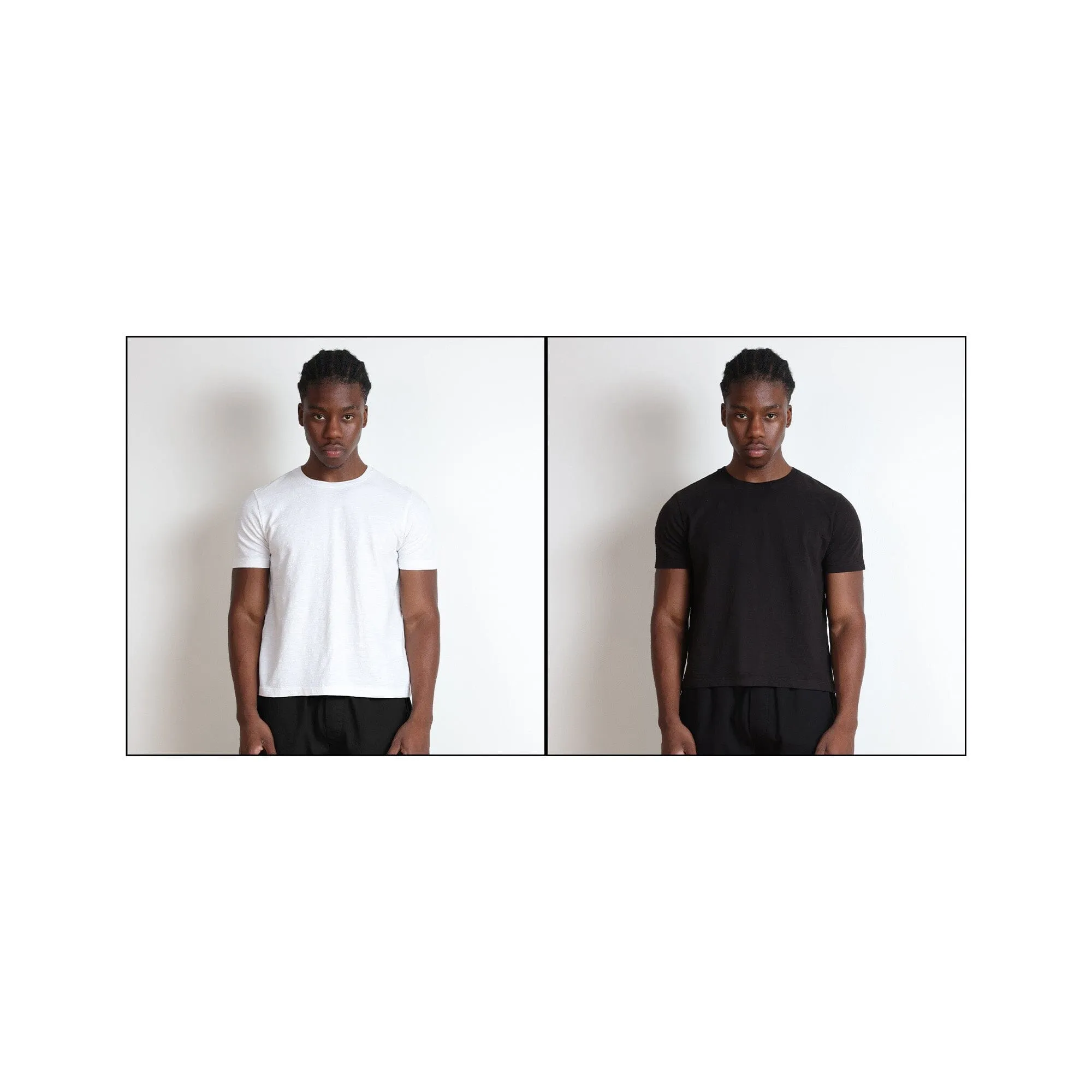 2-Pack | Los Feliz Crop Muscle Tee II | Slub sold by Pool House New York