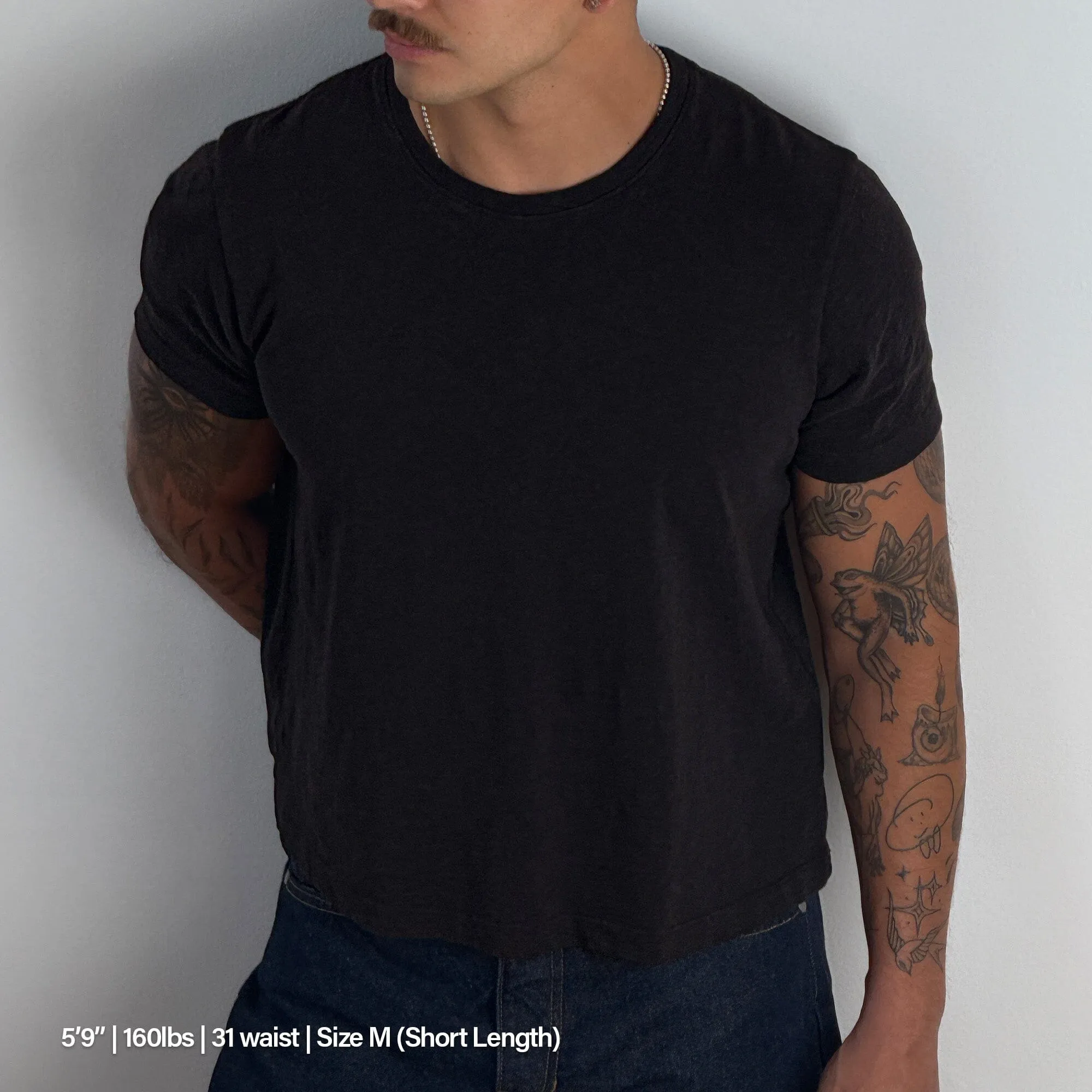 Los Feliz Crop Muscle Tee II | Slub sold by Pool House New York product image thumbnail 4