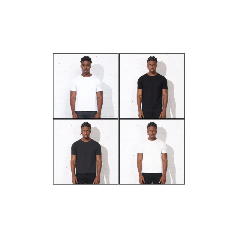 4-Pack | Los Feliz Crop Muscle Tee II sold by Poolhousenewyork