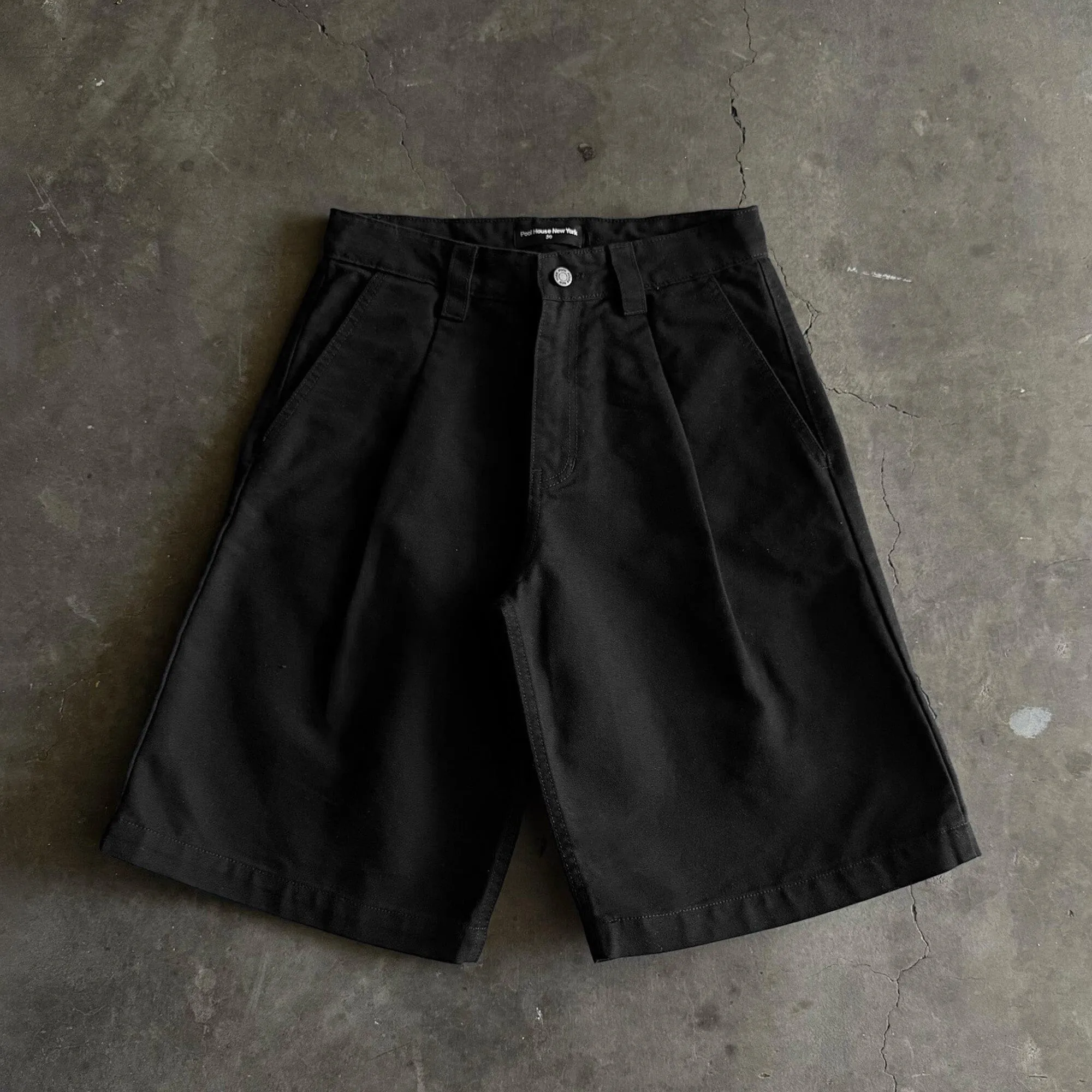 Shibuya Pleated Shorts | Baggy, Wide-Leg sold by Pool House New York product image thumbnail 3