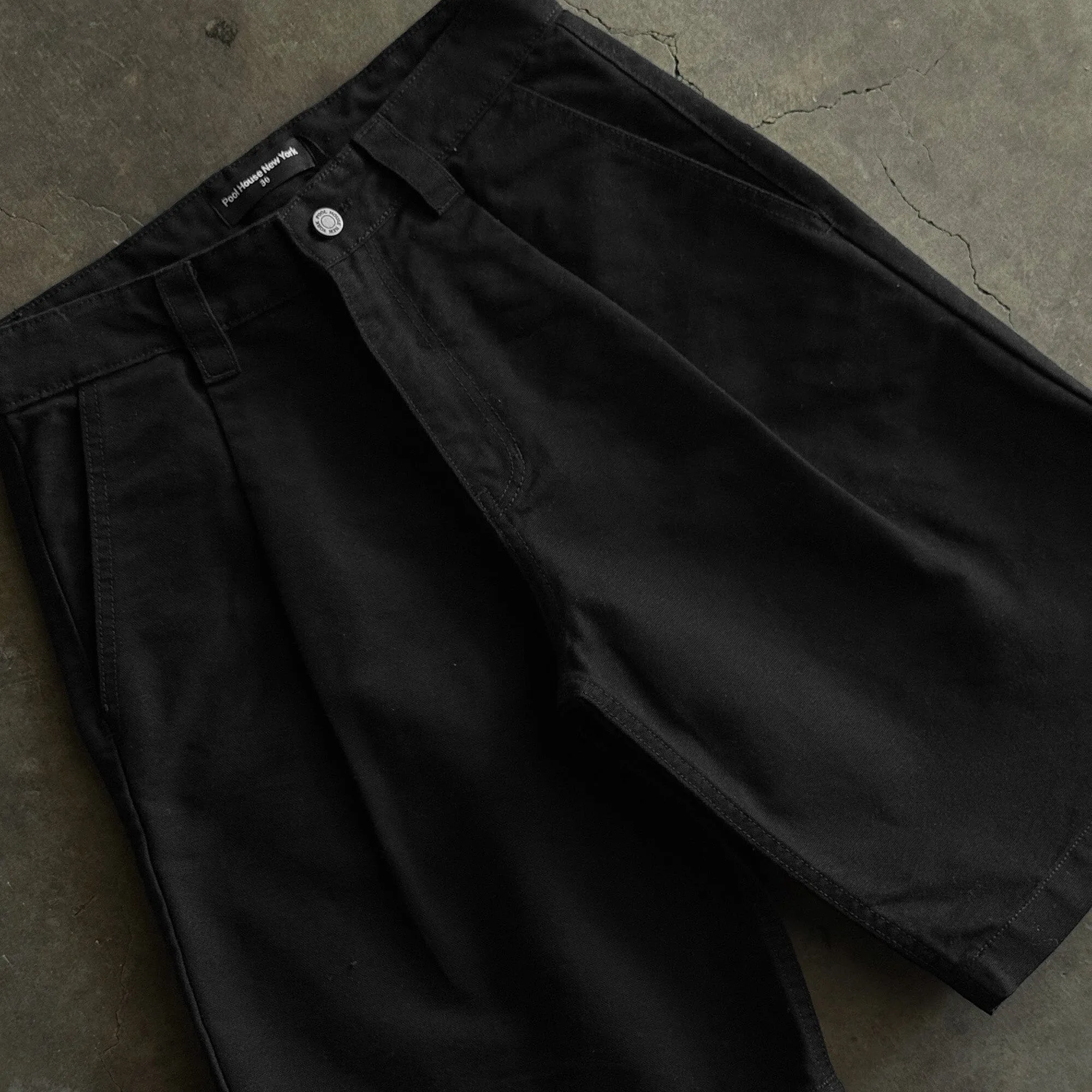 Shibuya Pleated Shorts | Baggy, Wide-Leg sold by Pool House New York product image thumbnail 5