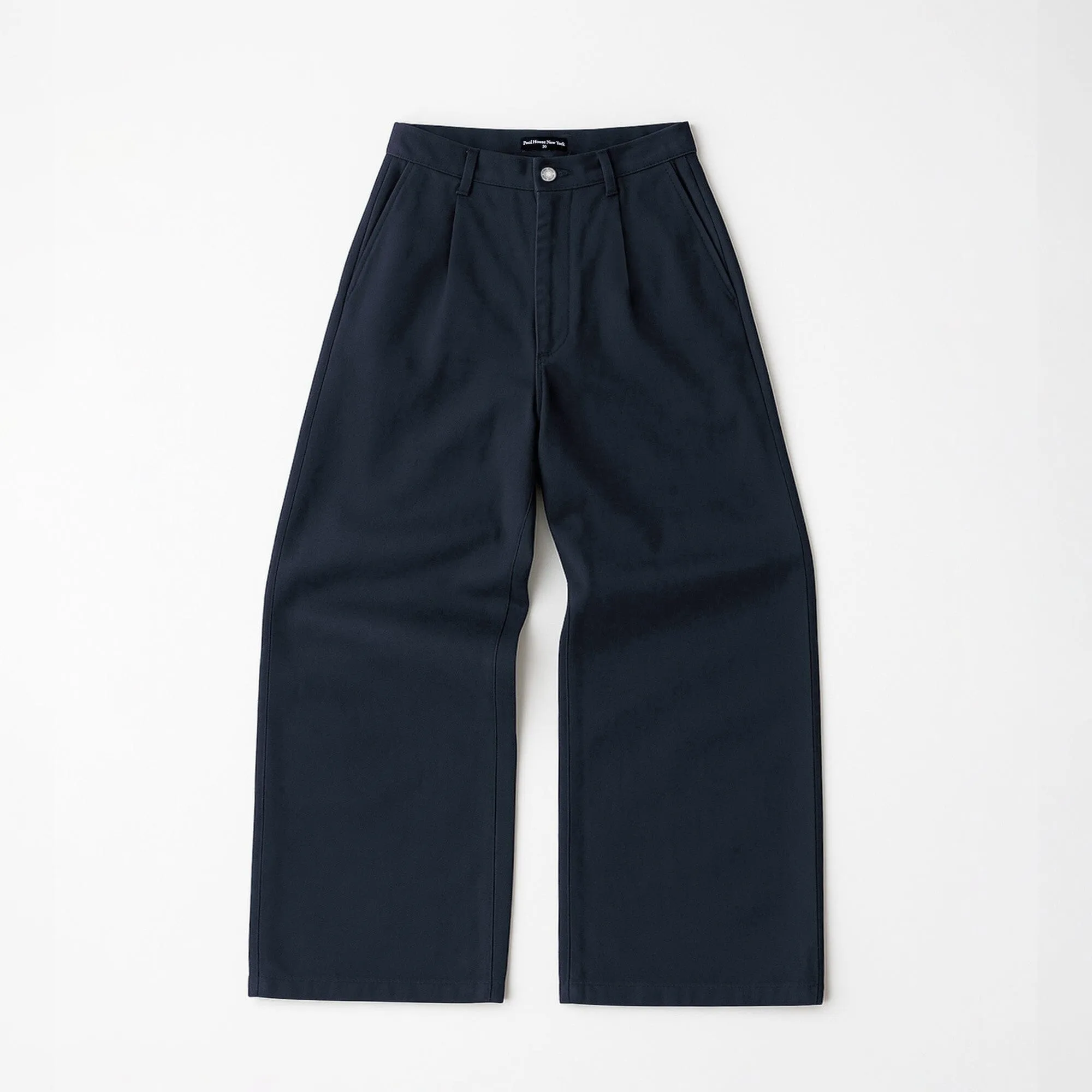 Shibuya Pleated Pants | Baggy, Wide-Leg sold by Pool House New York product image thumbnail 3