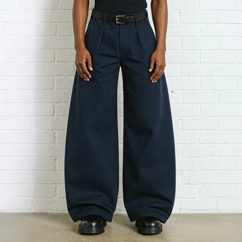 Shibuya Pleated Pants | Baggy, Wide-Leg sold by Poolhousenewyork