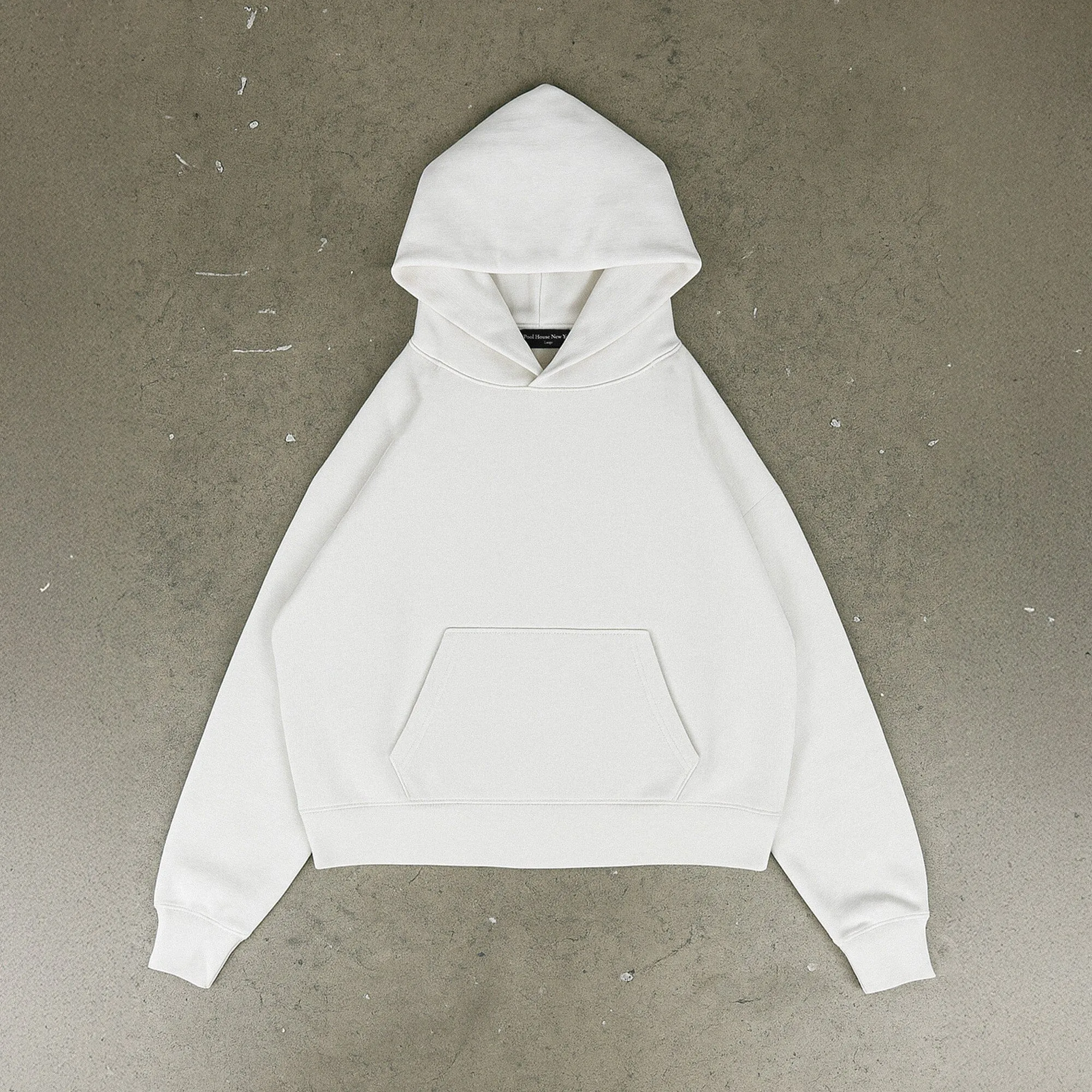 The Bowery Crop Hoodie sold by Pool House New York product image thumbnail 3
