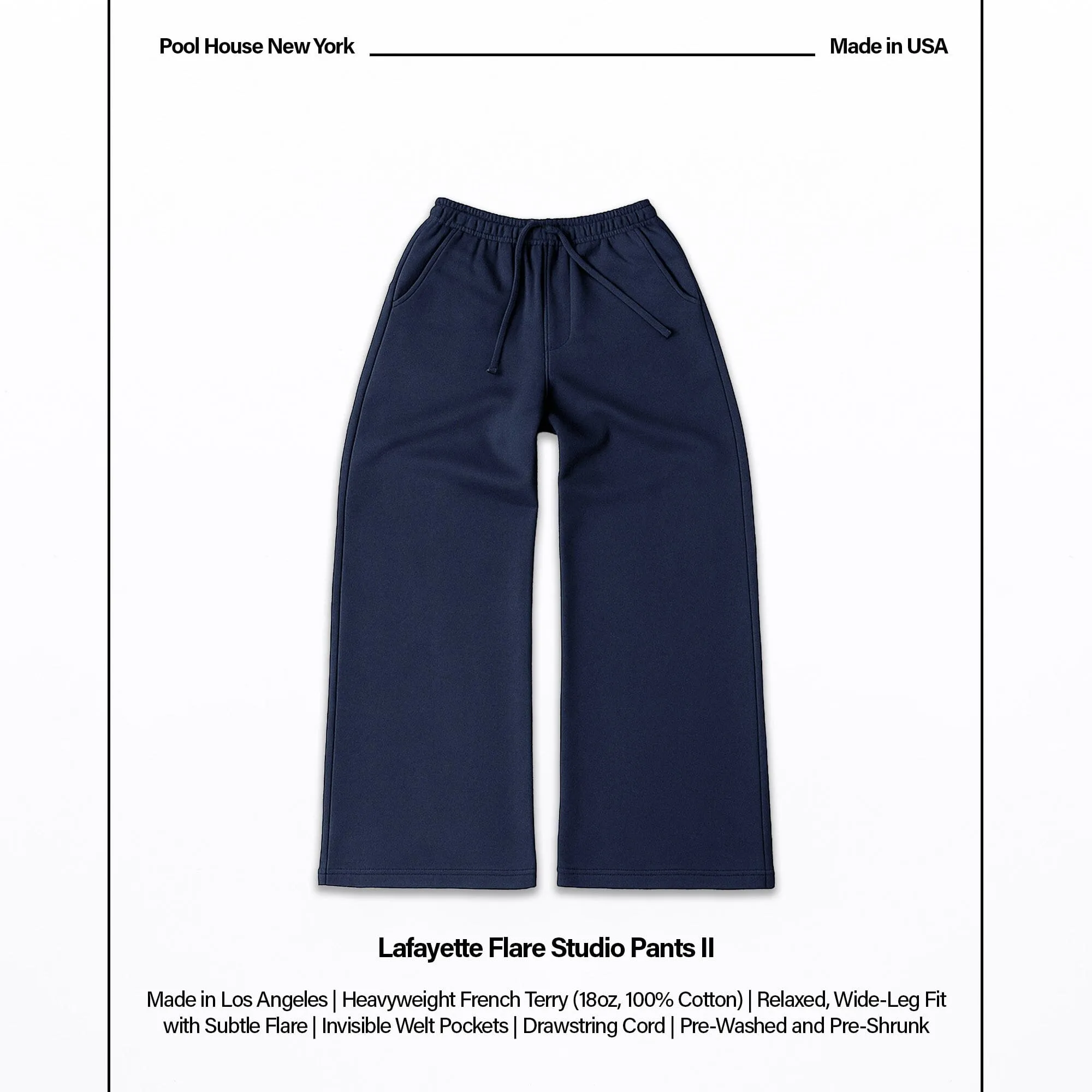 Lafayette Studio Pants II (Sweats) sold by Pool House New York product image thumbnail 2
