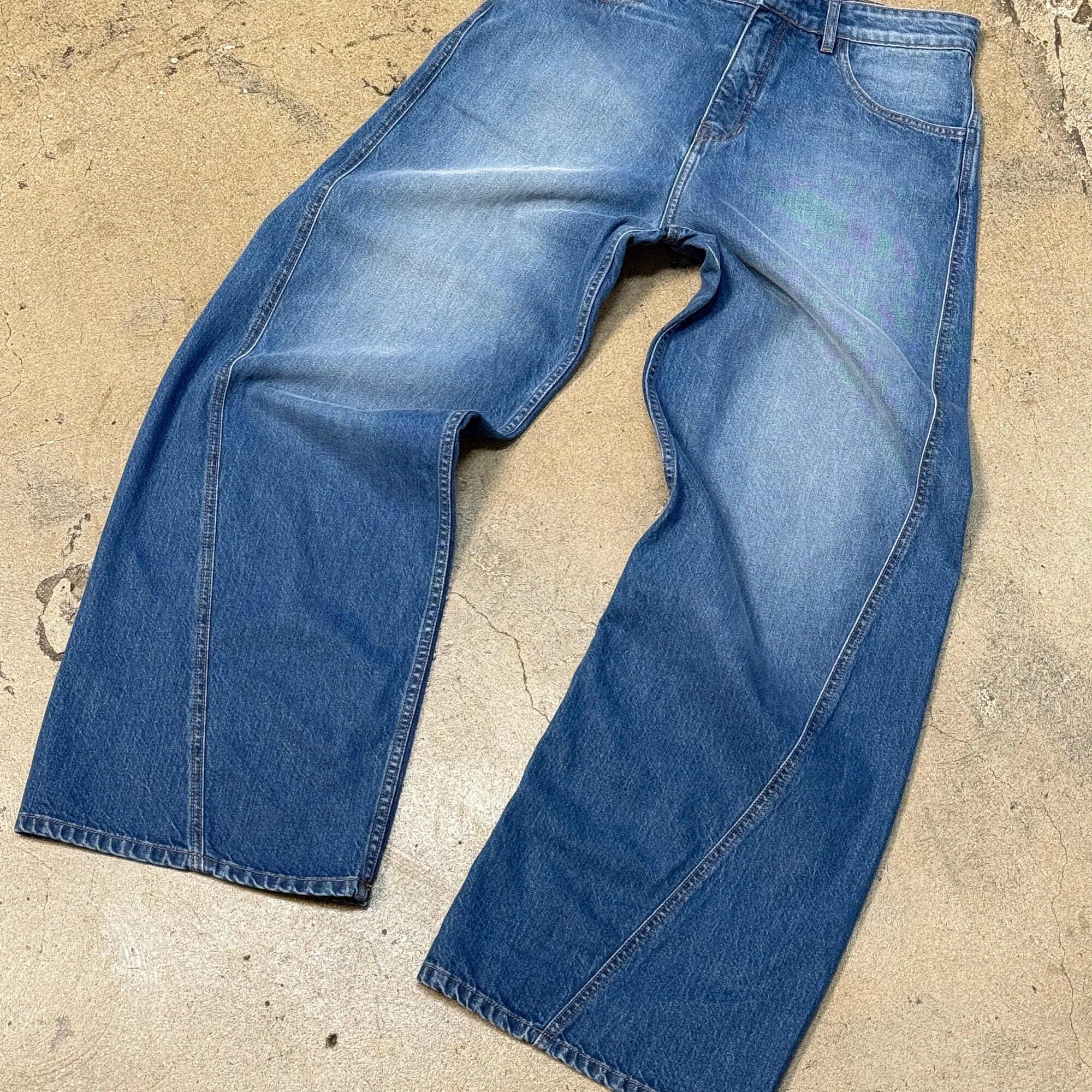 Twisted Tokyo Dad Jeans | Baggy, Wide-Leg sold by Poolhousenewyork product image thumbnail 5