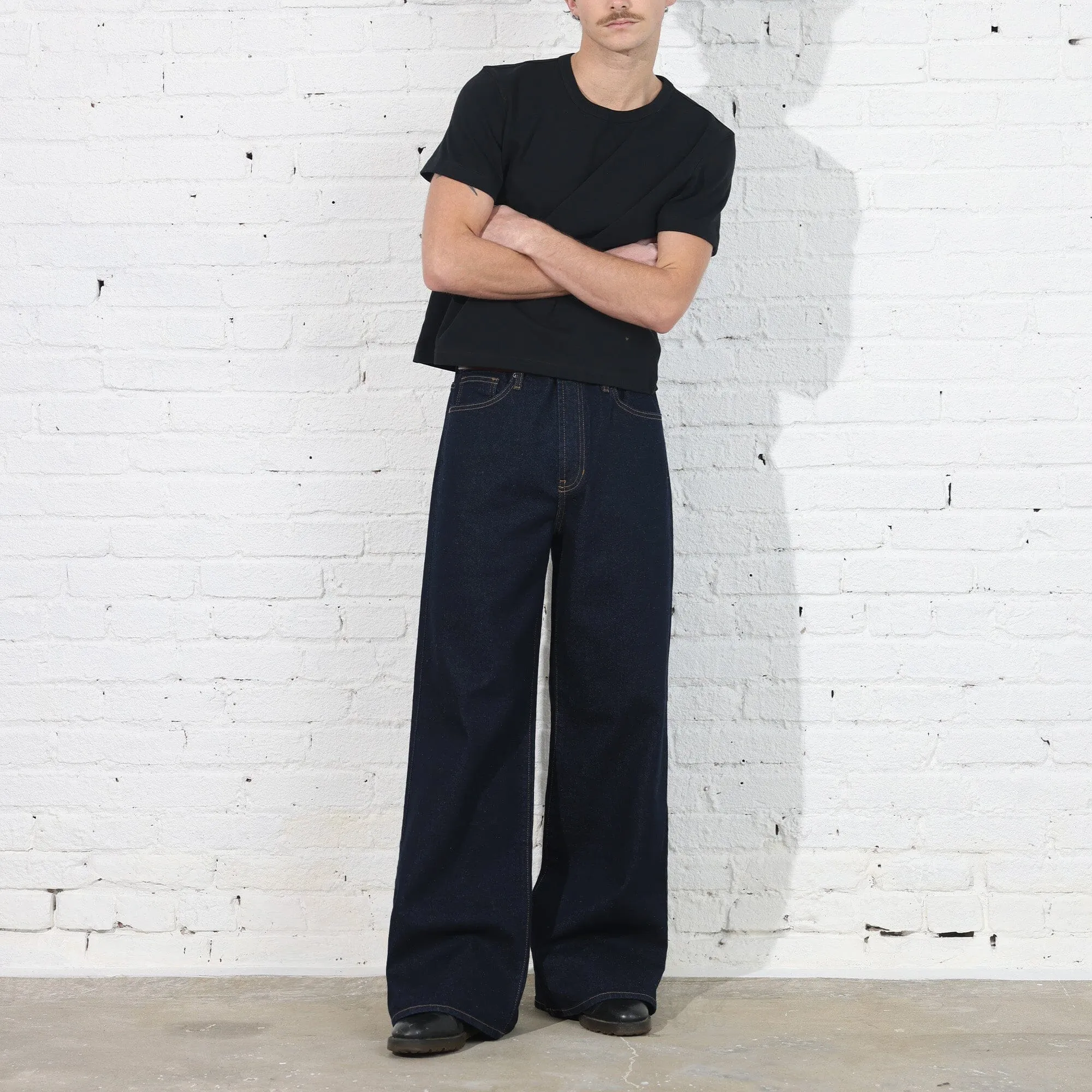 Toluca Dad Jeans II | Flare, Wide-Leg sold by Poolhousenewyork product image thumbnail 5