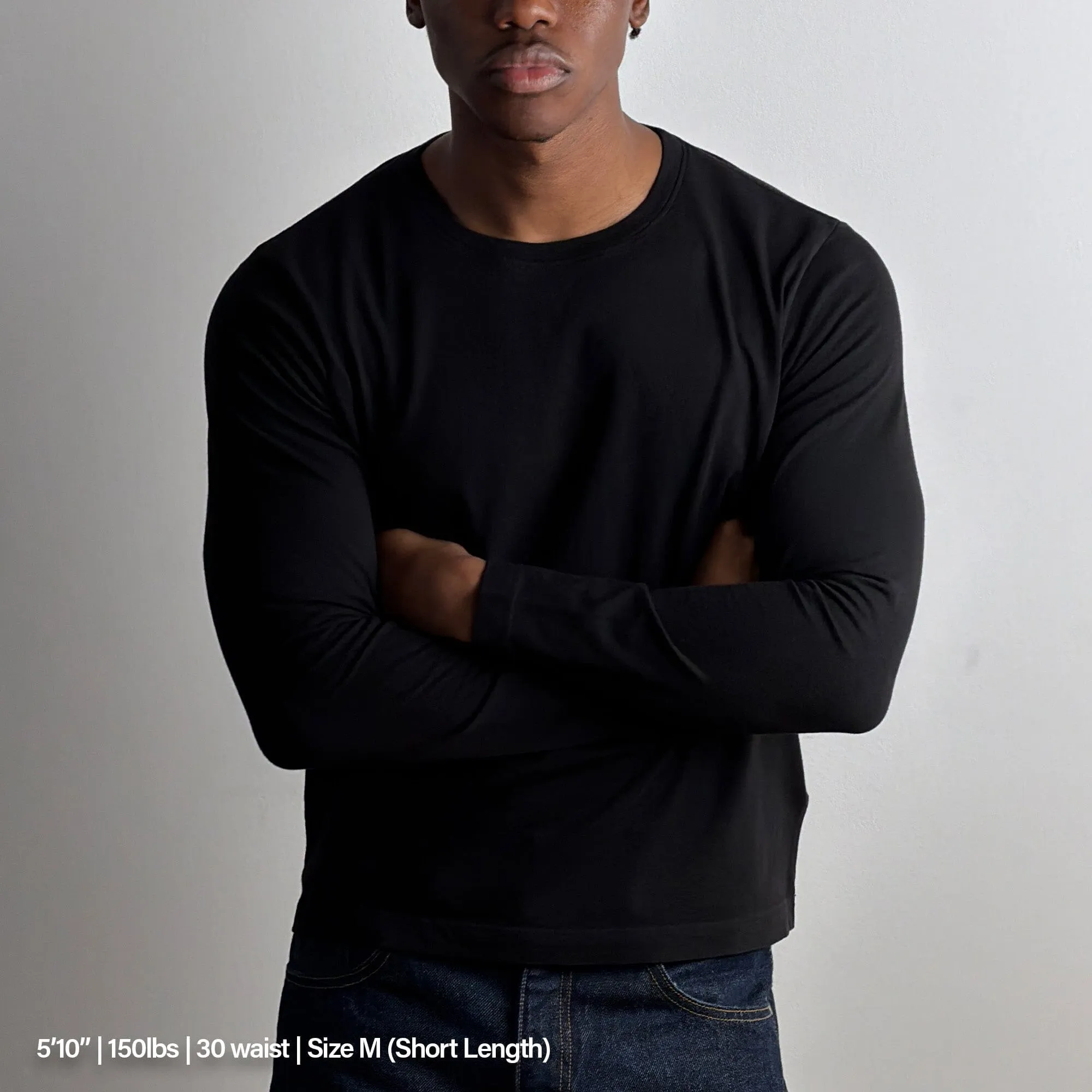 Los Feliz Crop Muscle Tee II | Long Sleeve sold by Poolhousenewyork product image thumbnail 4