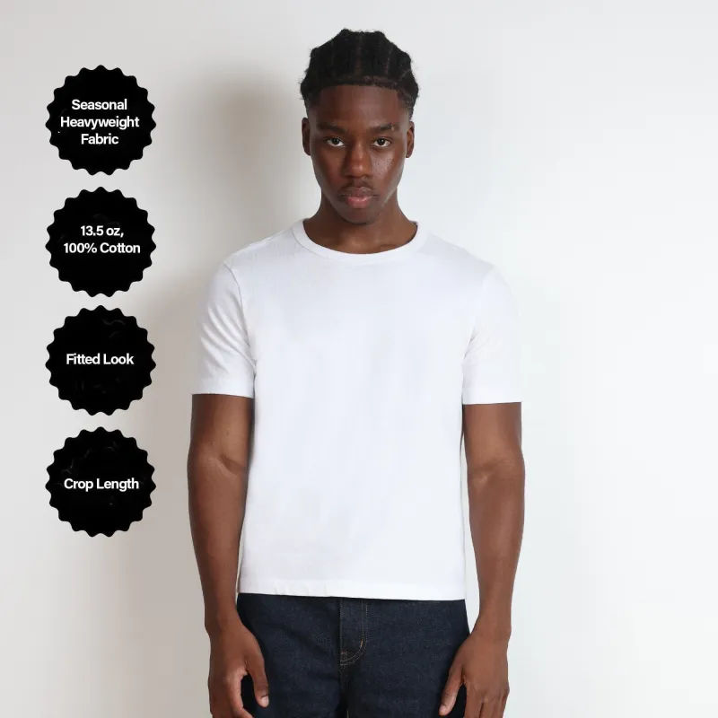 Los Feliz Crop Muscle Tee II | Heavyweight '25 sold by Poolhousenewyork