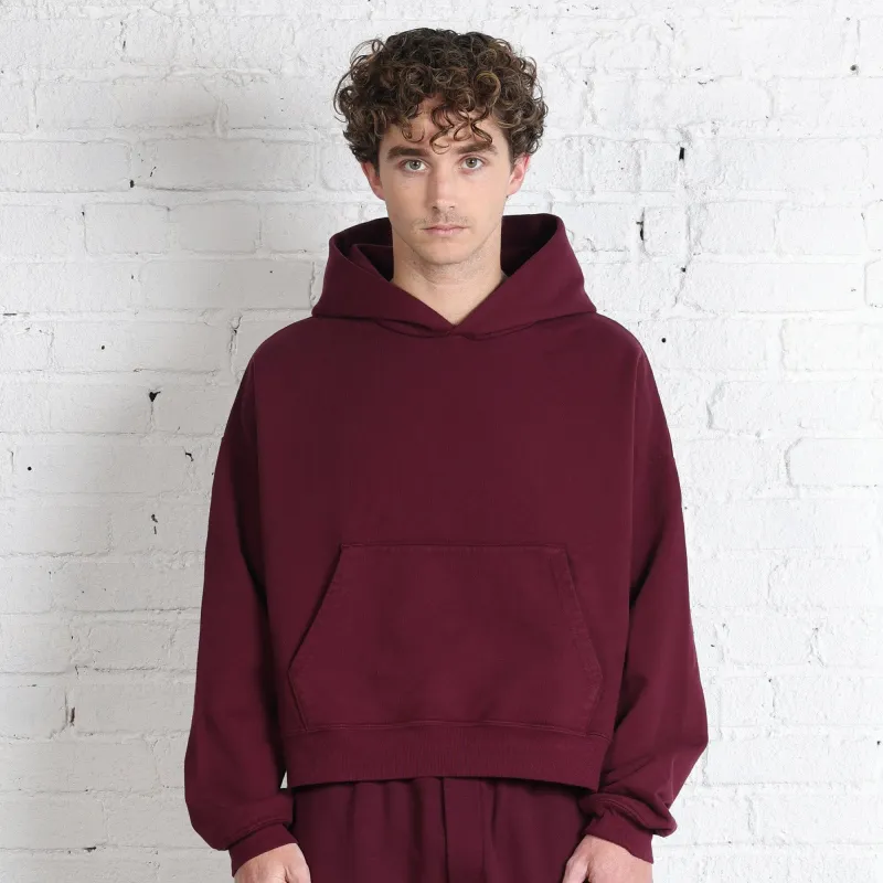 The Bowery Crop Hoodie sold by Poolhousenewyork