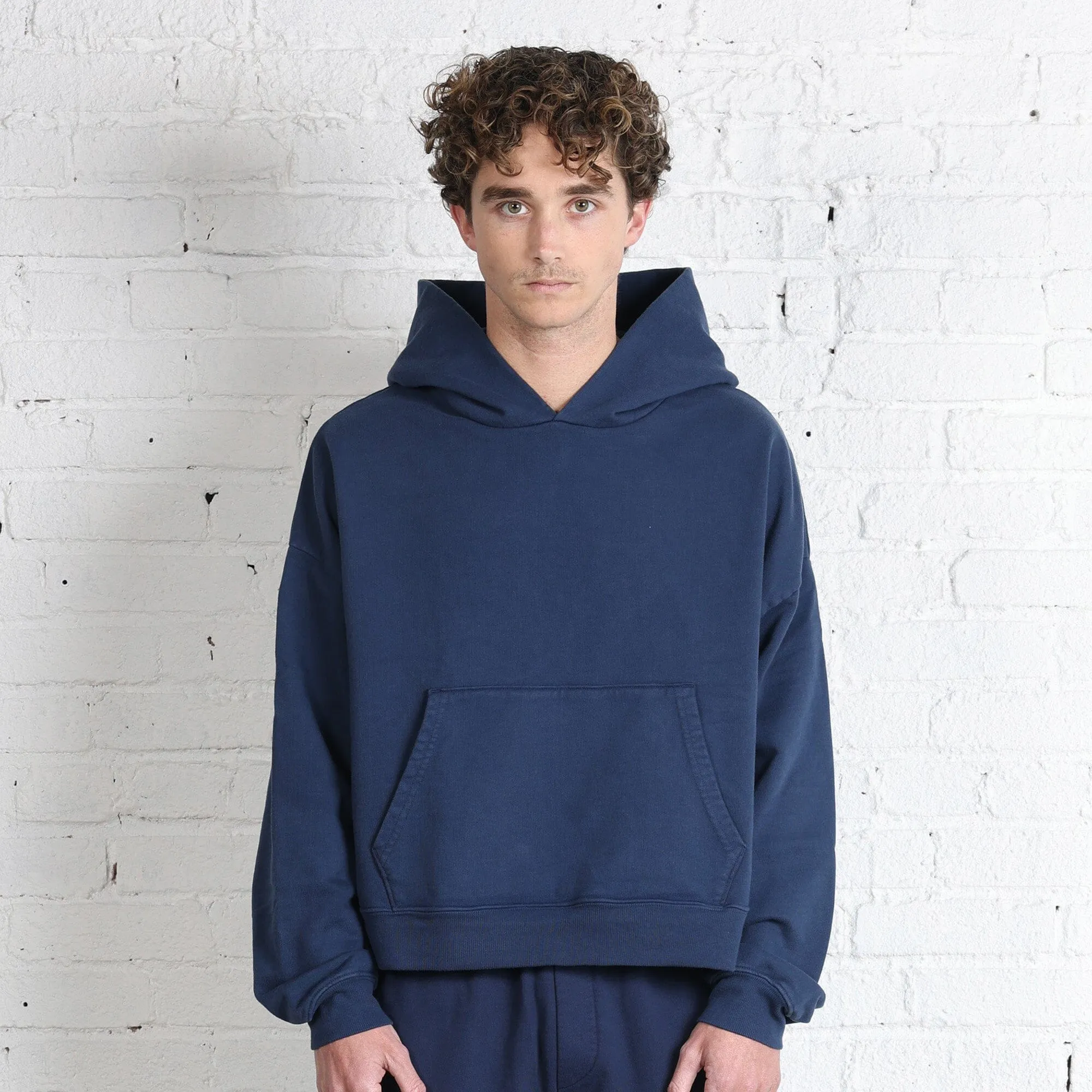The Bowery Crop Hoodie sold by Poolhousenewyork
