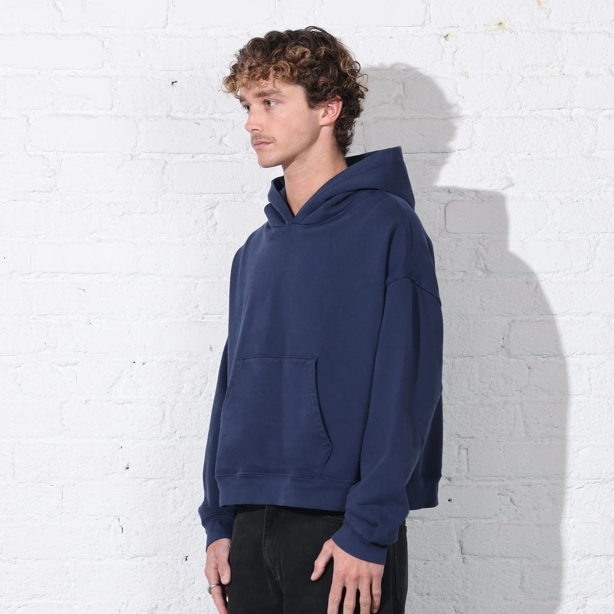 The Bowery Crop Hoodie sold by Poolhousenewyork product image thumbnail 4