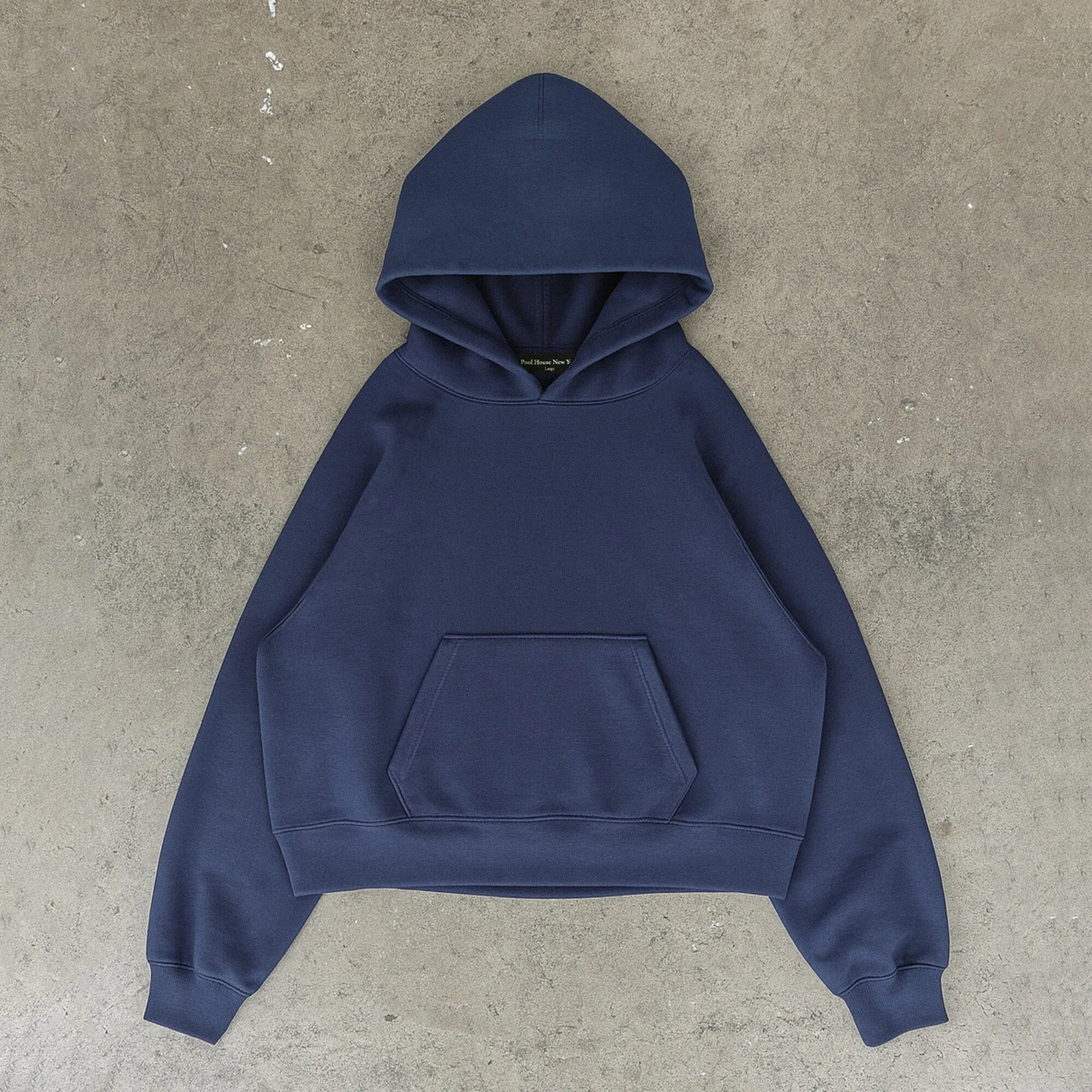 The Bowery Crop Hoodie sold by Poolhousenewyork product image thumbnail 3