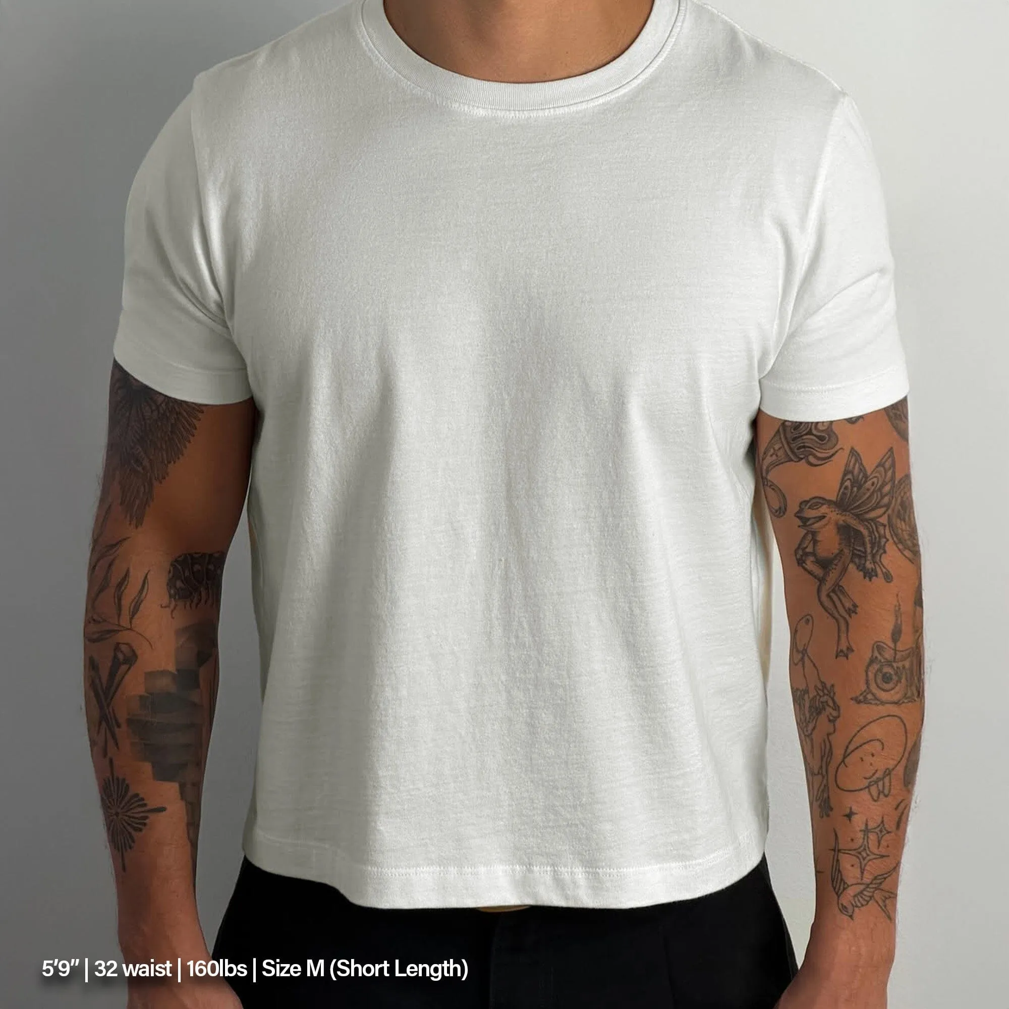 Los Feliz Crop Muscle Tee II (Natural) sold by Pool House New York product image thumbnail 3