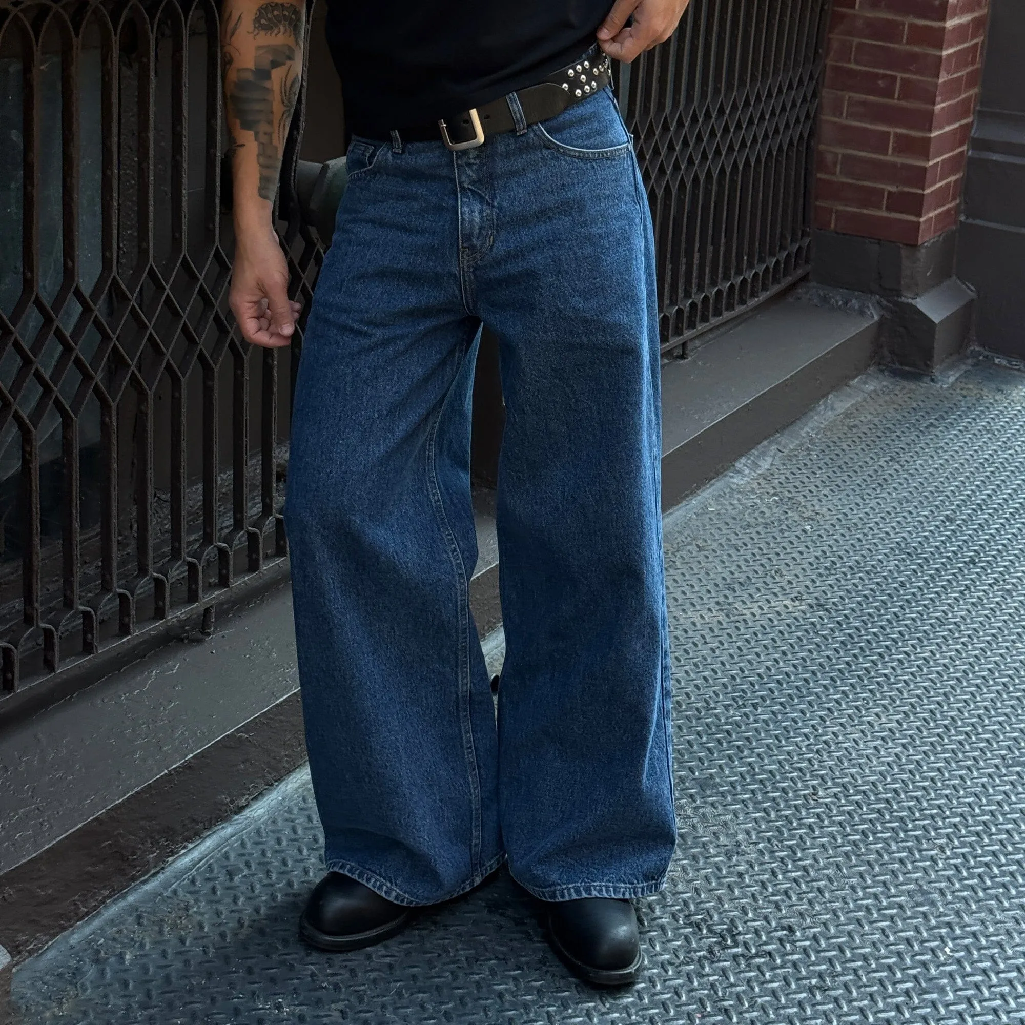 Tokyo Dad Jeans | Baggy, Wide-Leg sold by Poolhousenewyork product image thumbnail 4