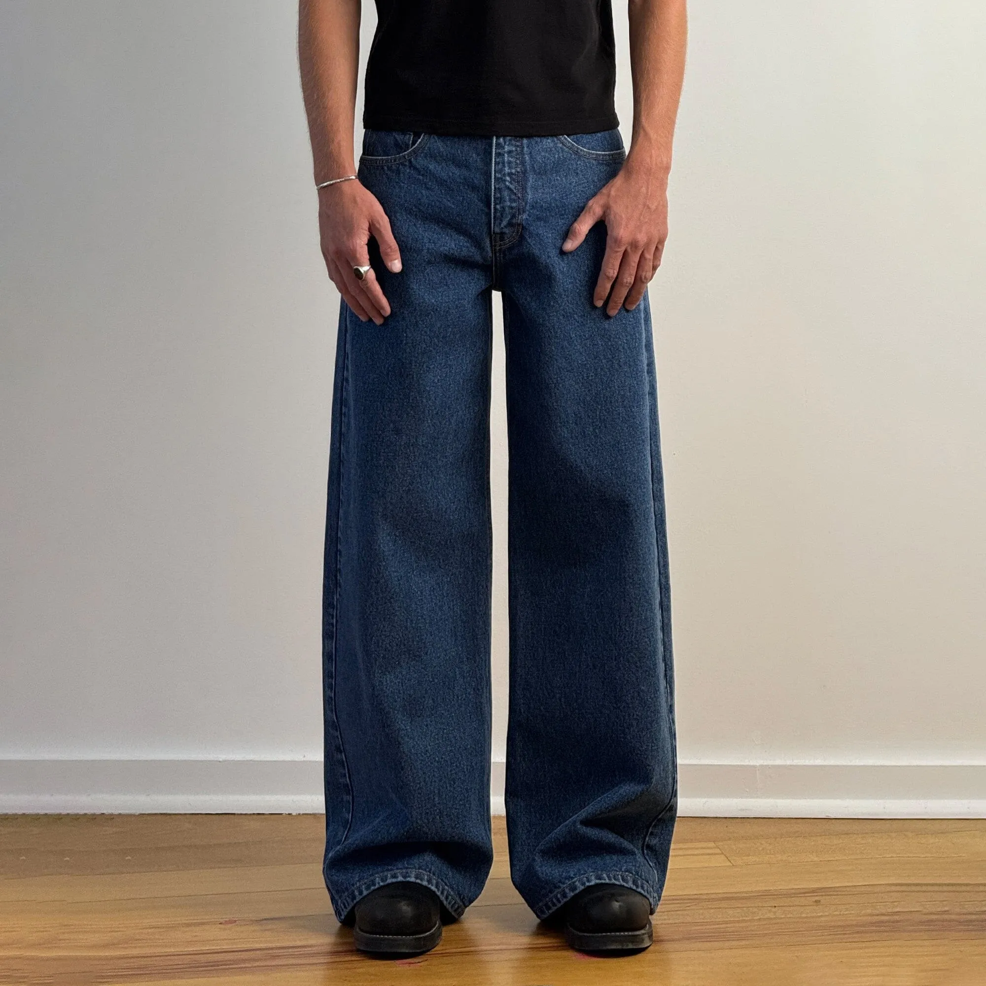 Tokyo Dad Jeans | Baggy, Wide-Leg sold by Poolhousenewyork product image thumbnail 5